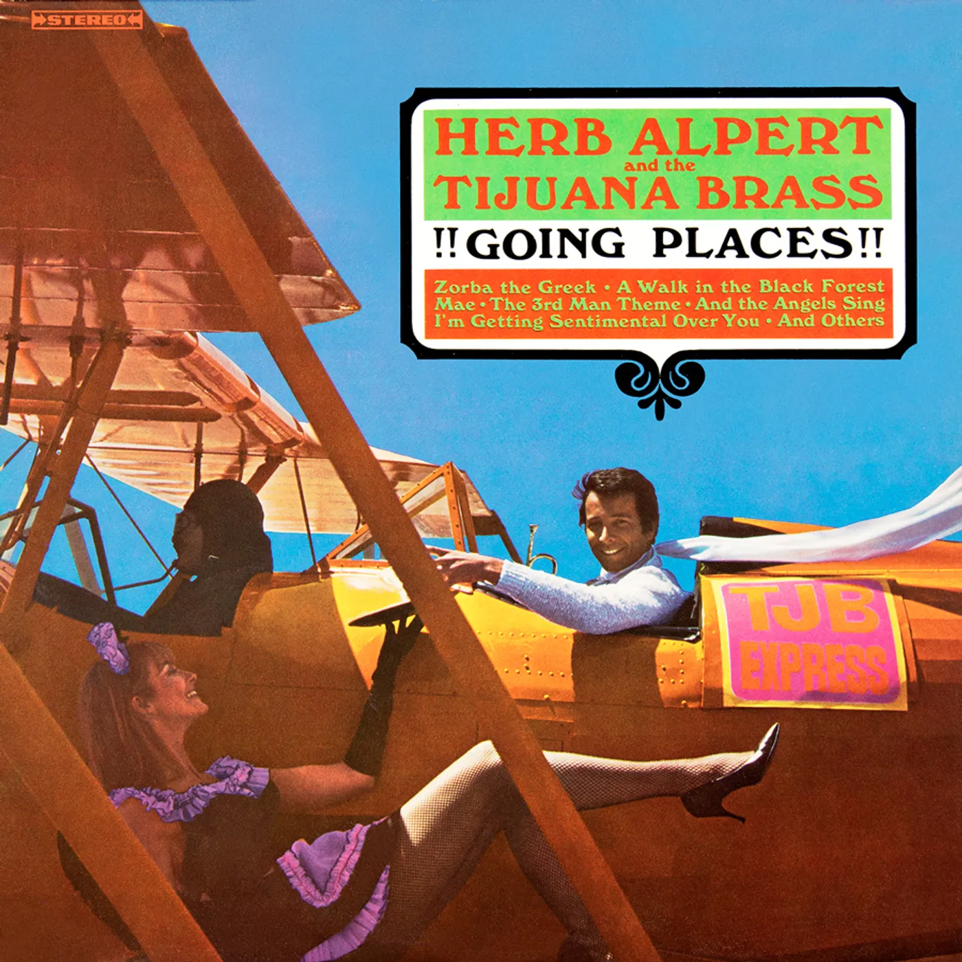 Herb Alpert & The Tijuana Brass GOING PLACES Vinyl Record