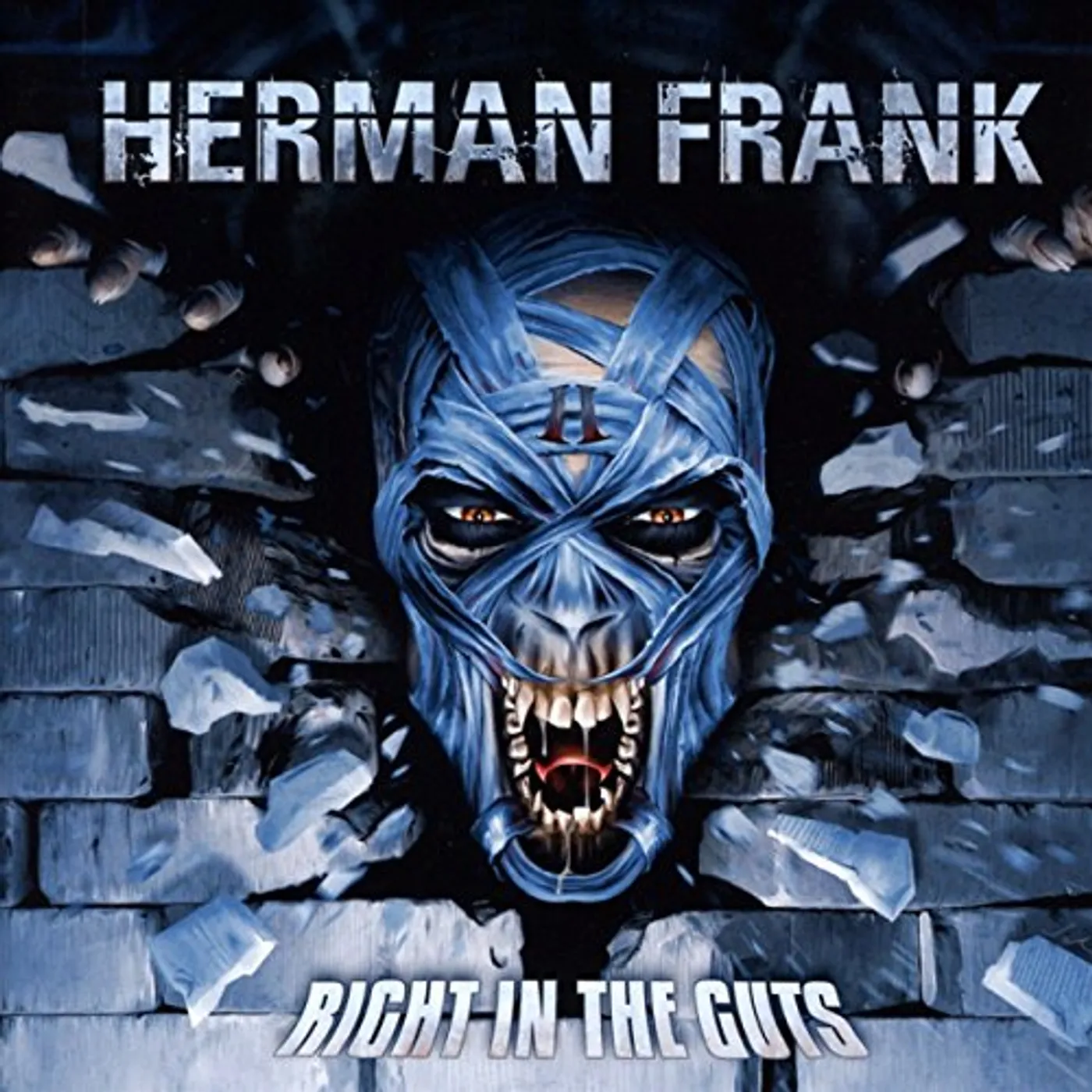 Herman Frank RIGHT IN THE GUTS CD