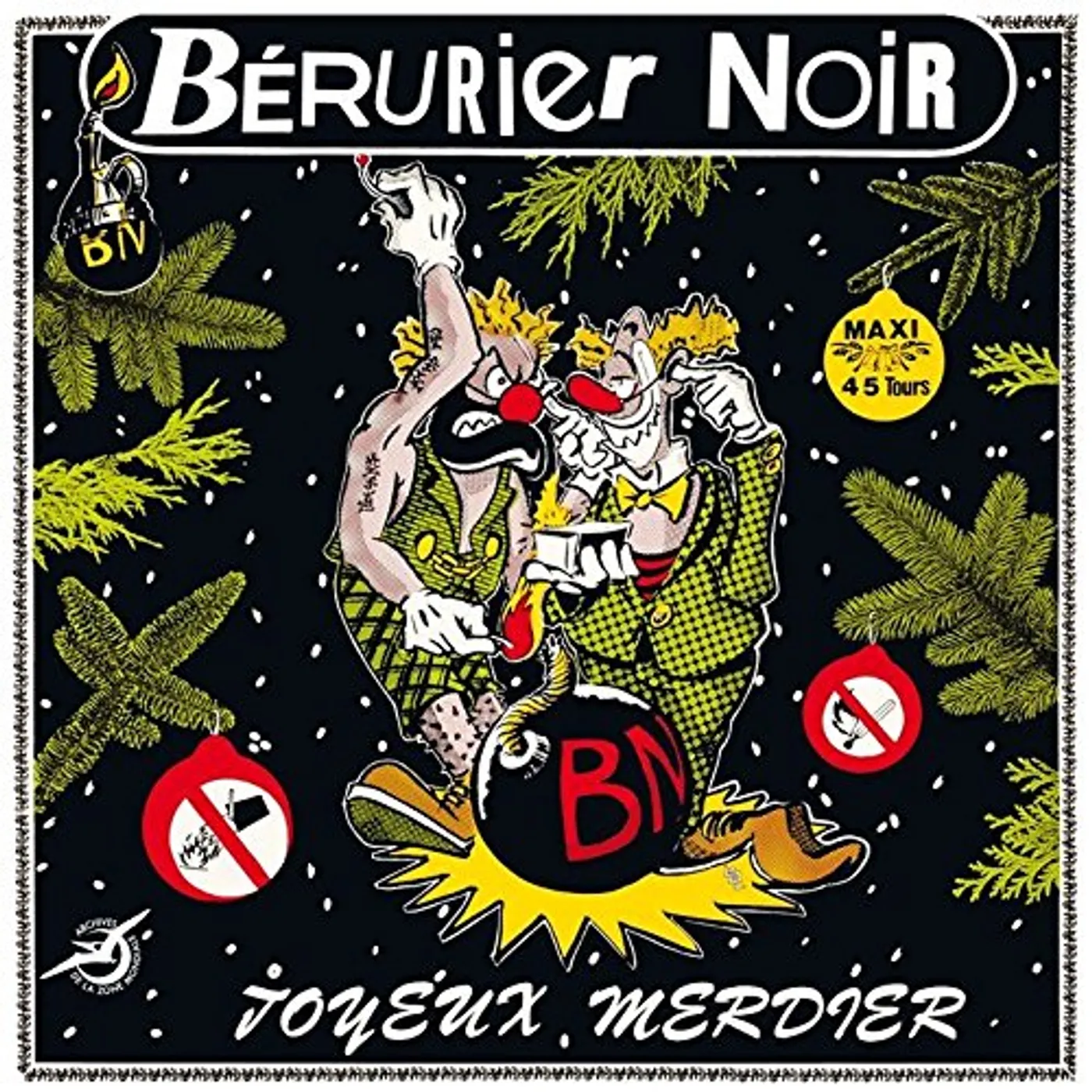 Bérurier Noir JOYEU MERDIER Vinyl Record