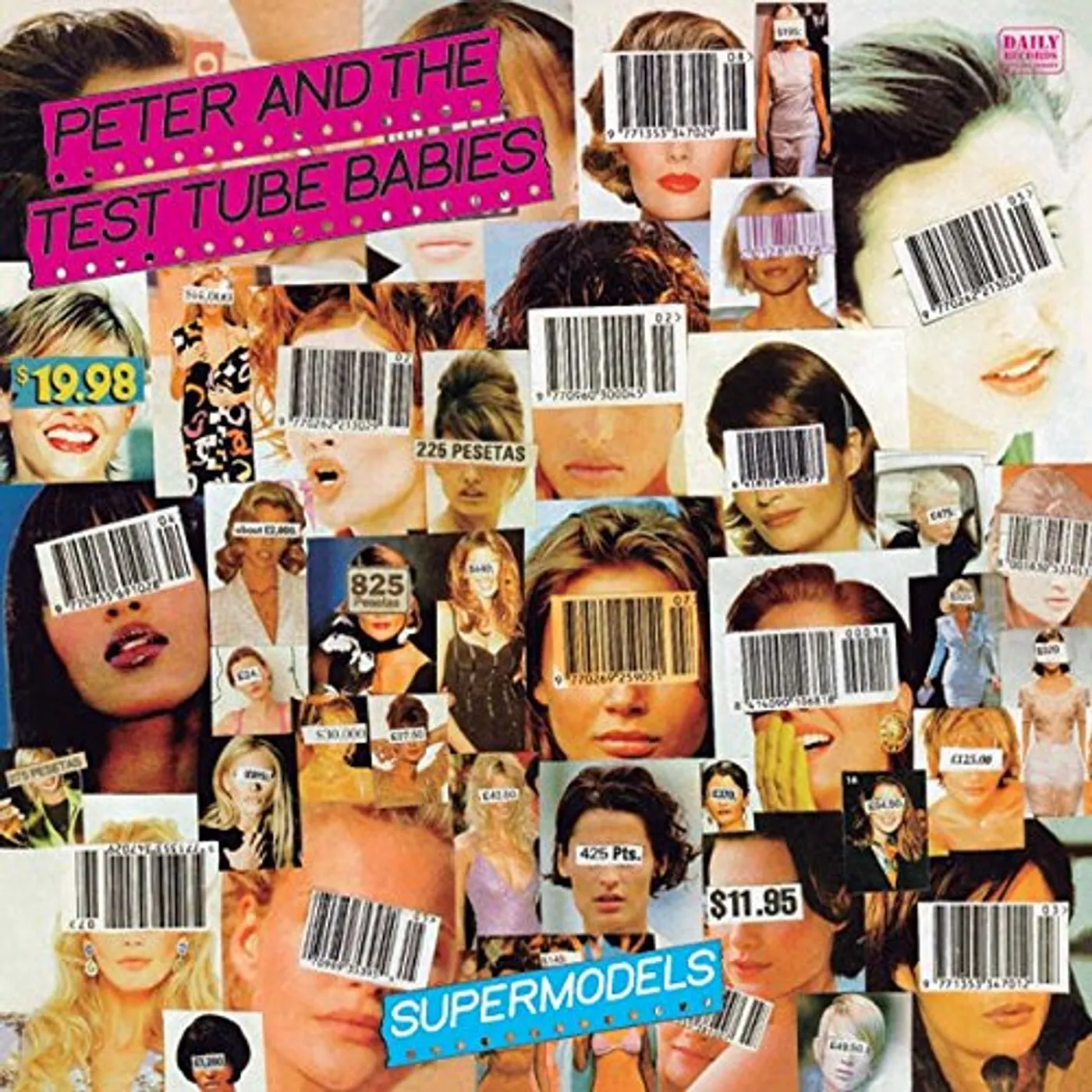 Peter and the Test Tube Babies SUPERMODELS / RE-ISSUE Vinyl Record