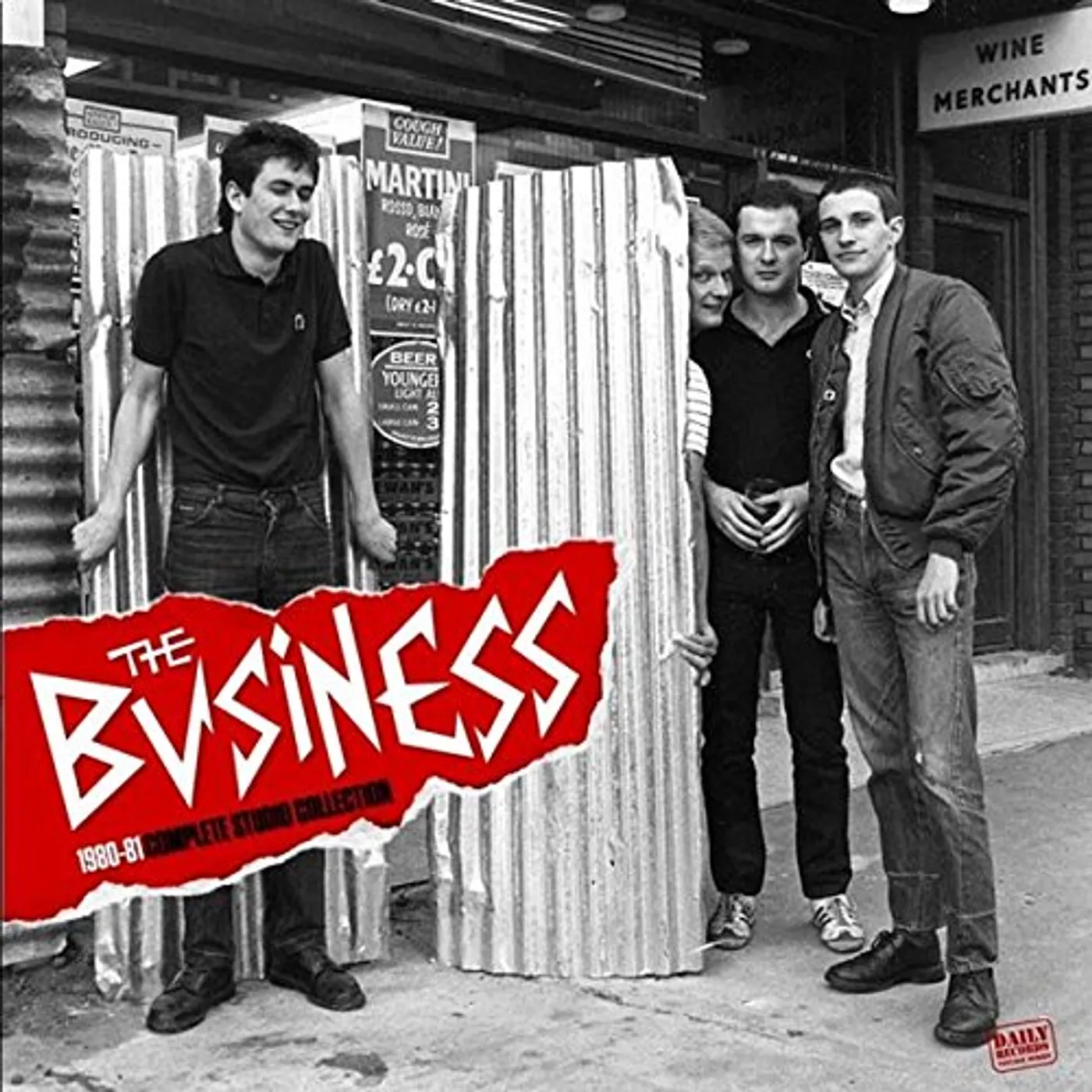 The Business 1980-1981 COMPLETE STUDIO COLLECTION Vinyl Record