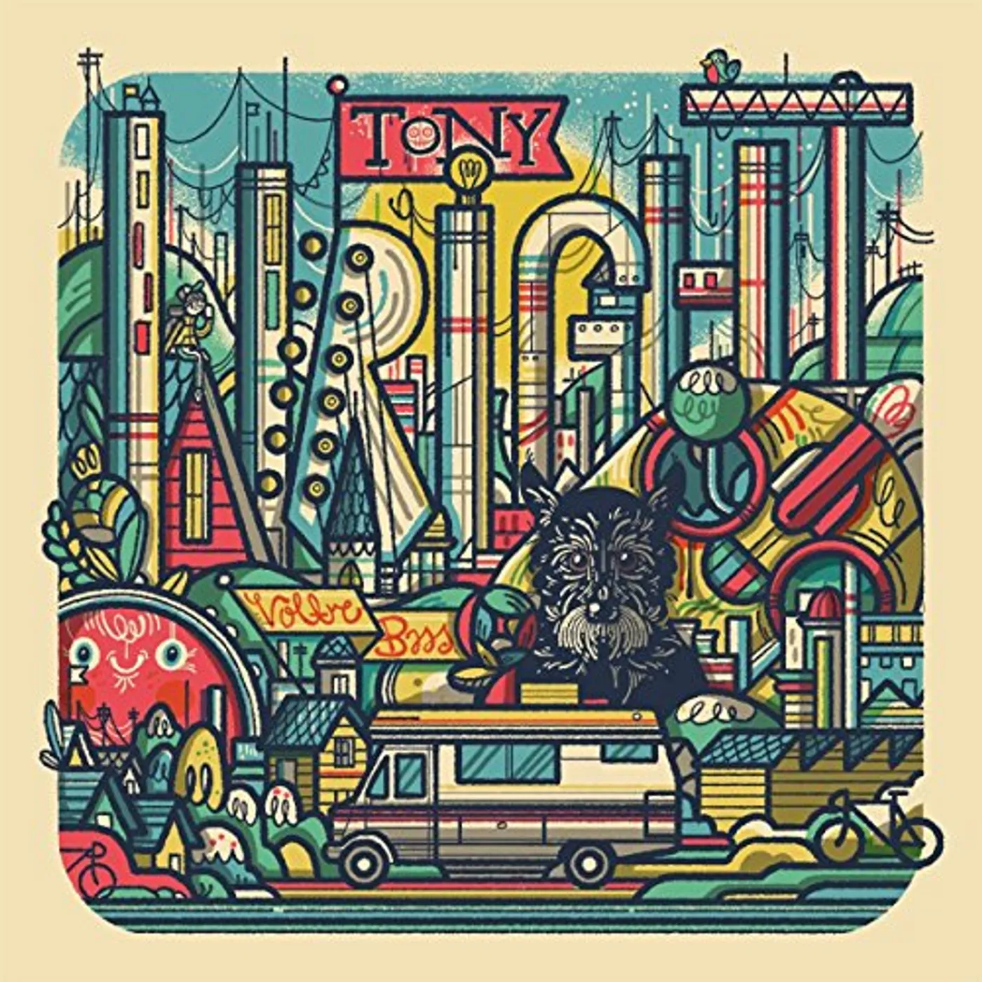 Tony Wright Walnut Dash Vinyl Record