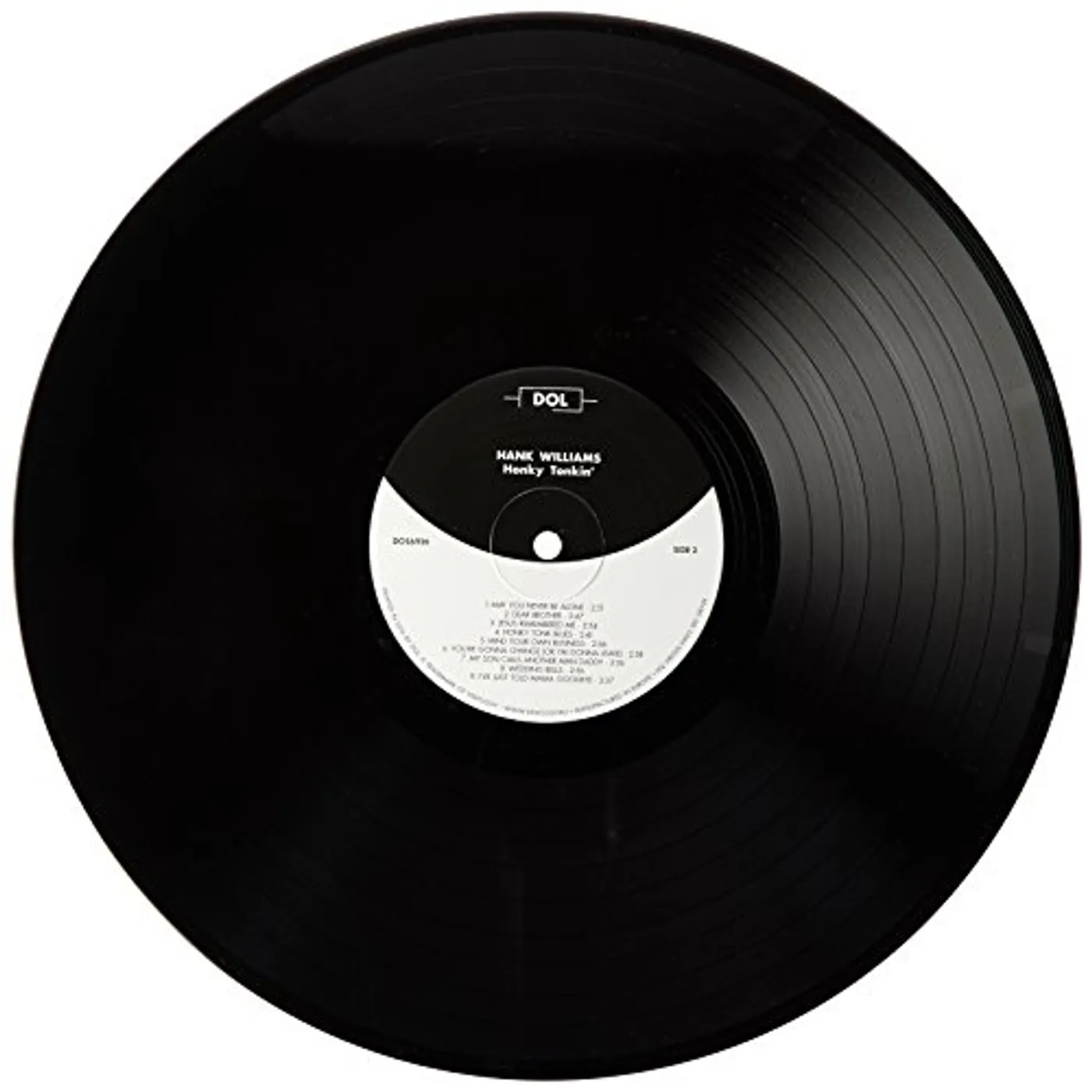 Hank Williams HONKY TONK Vinyl Record