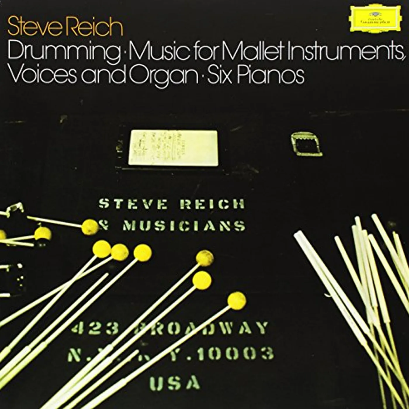 Steve Reich Reich: Drumming Vinyl Record