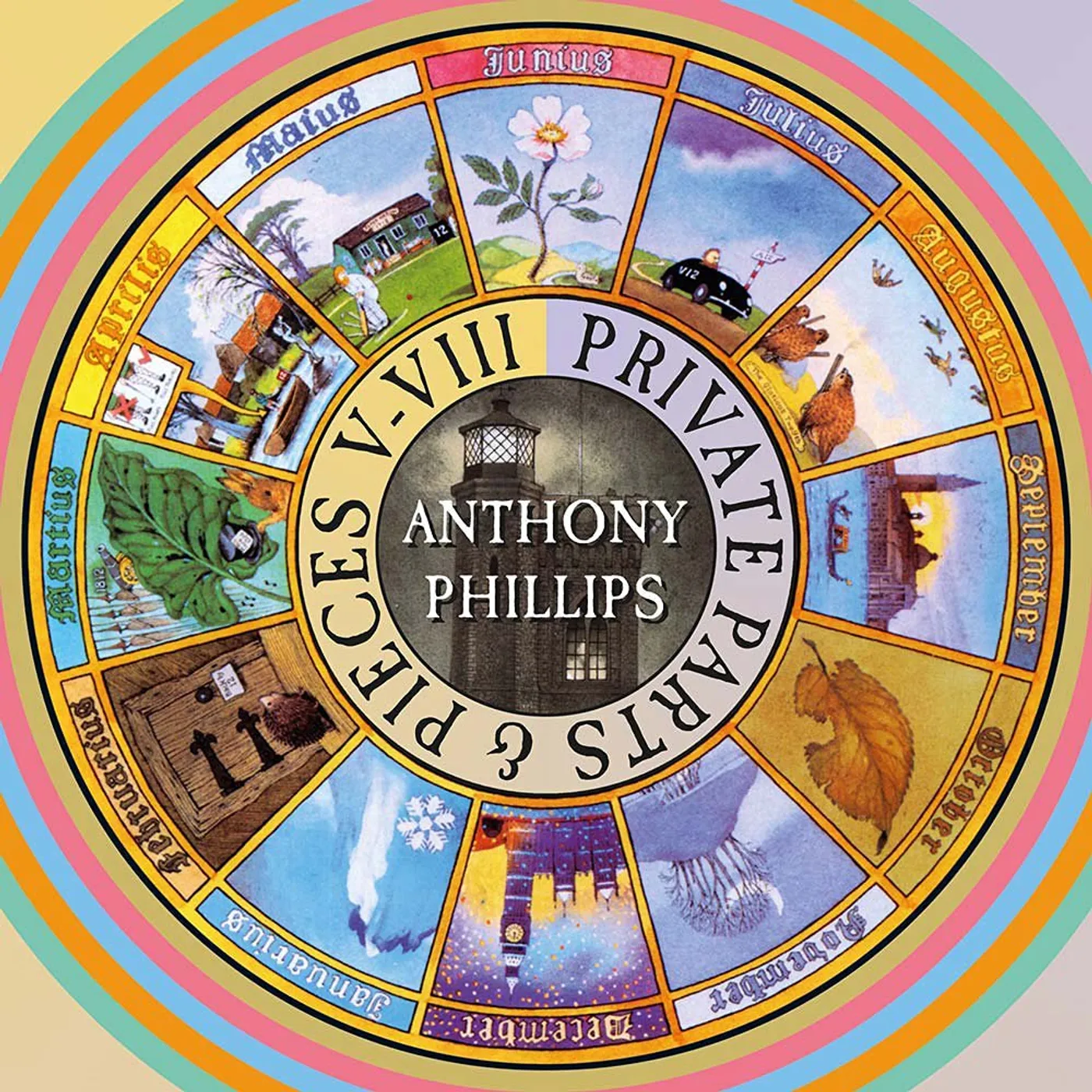 Anthony Phillips PRIVATE PARTS & PIECES V-VIII CD