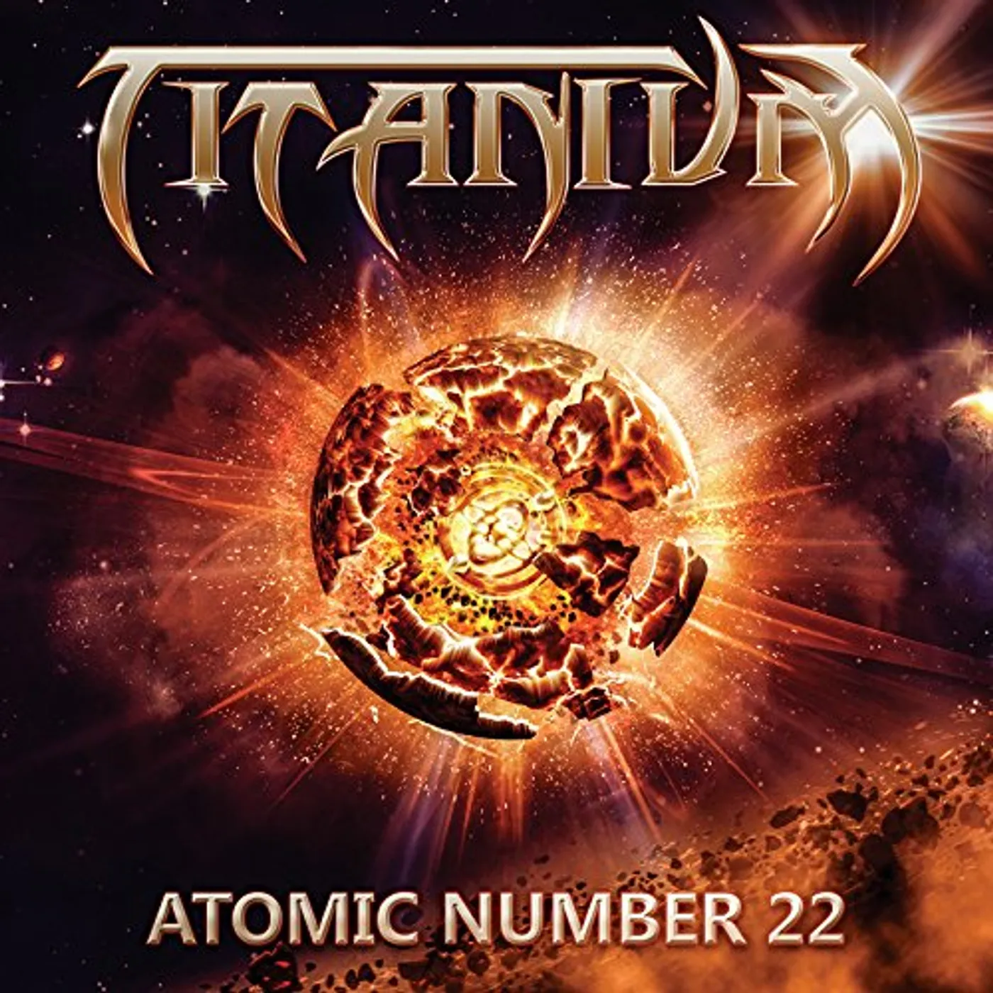 Titanium ATOMIC NUMBER 22 CD
