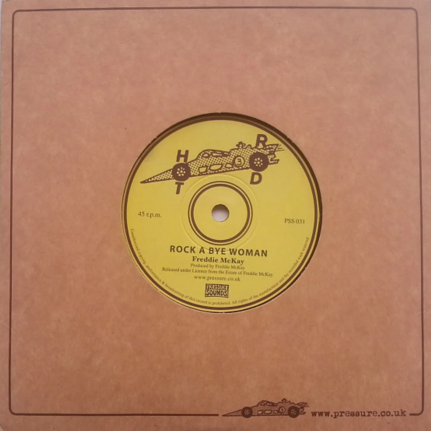 Freddie McKay Rock A Bye Woman Vinyl Record