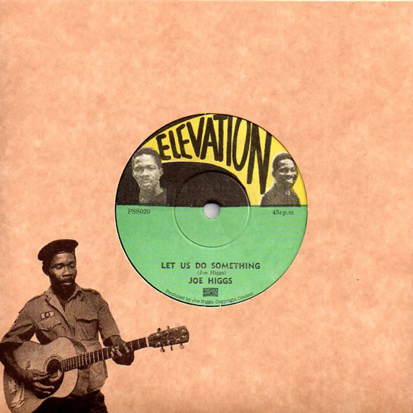 Joe Higgs LET US DO SOMETHING Vinyl Record