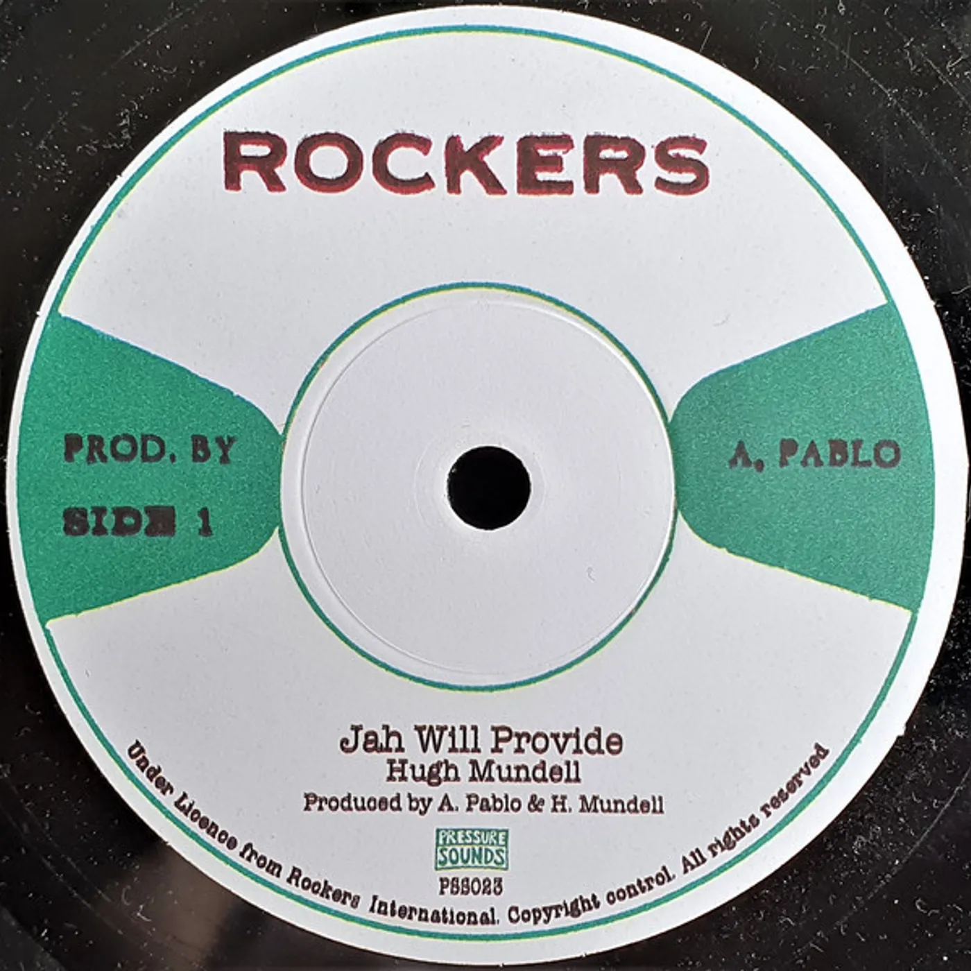 Hugh Mundell Jah Will Provide Vinyl Record