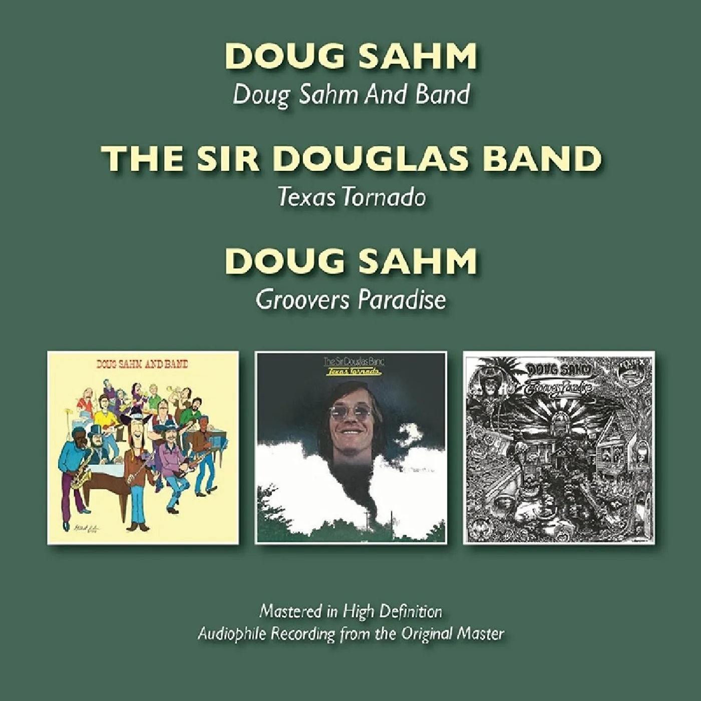 DOUG SAHM & BAND / TEXAS TORNADO / GROOVERS CD
