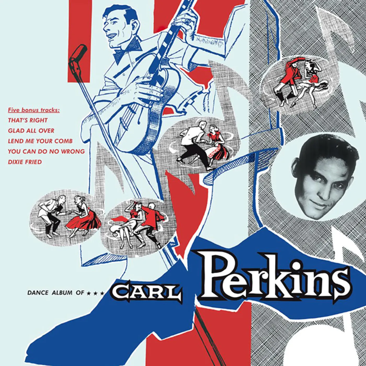 DANCE ALBUM OF... CARL PERKINS Vinyl Record
