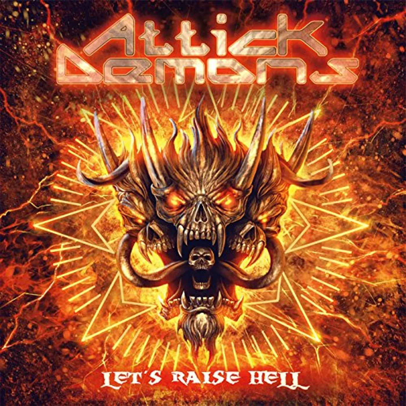 Attick Demons LET'S RAISE HELL CD