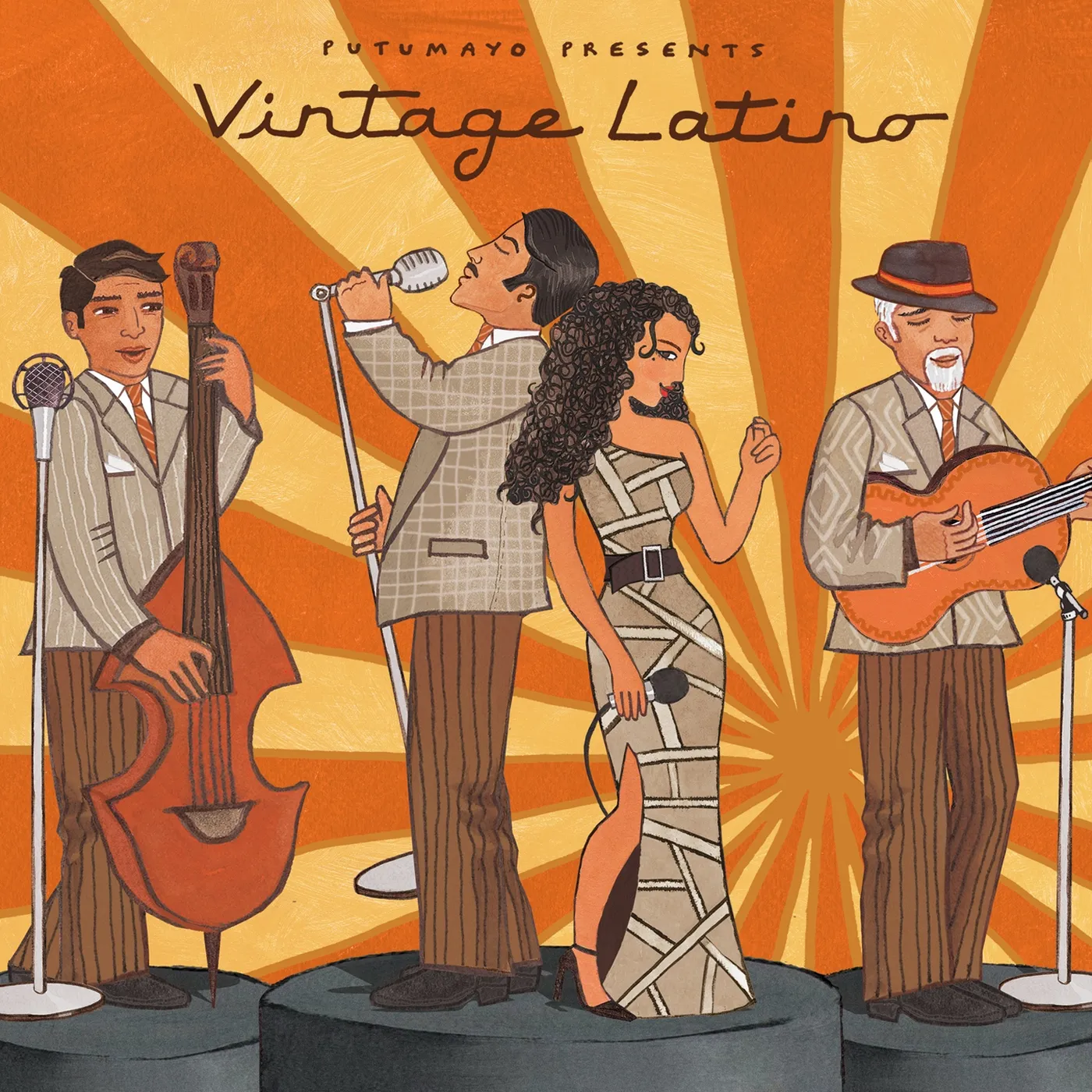 Putumayo Presents VINTAGE LATINO Vinyl Record