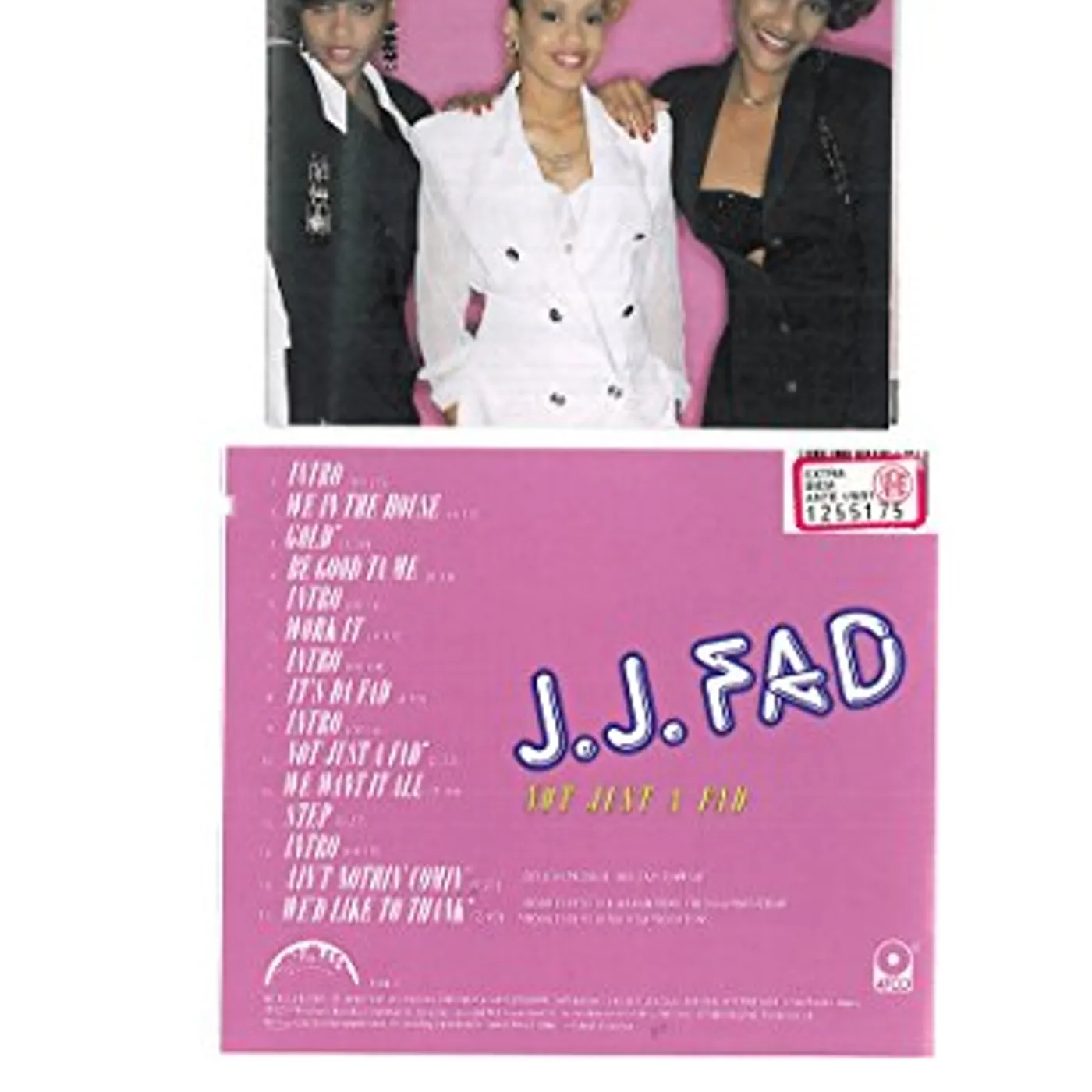 J.J. Fad NOT JUST A FAD (ARABIAN PRINCE / YELLA) CD