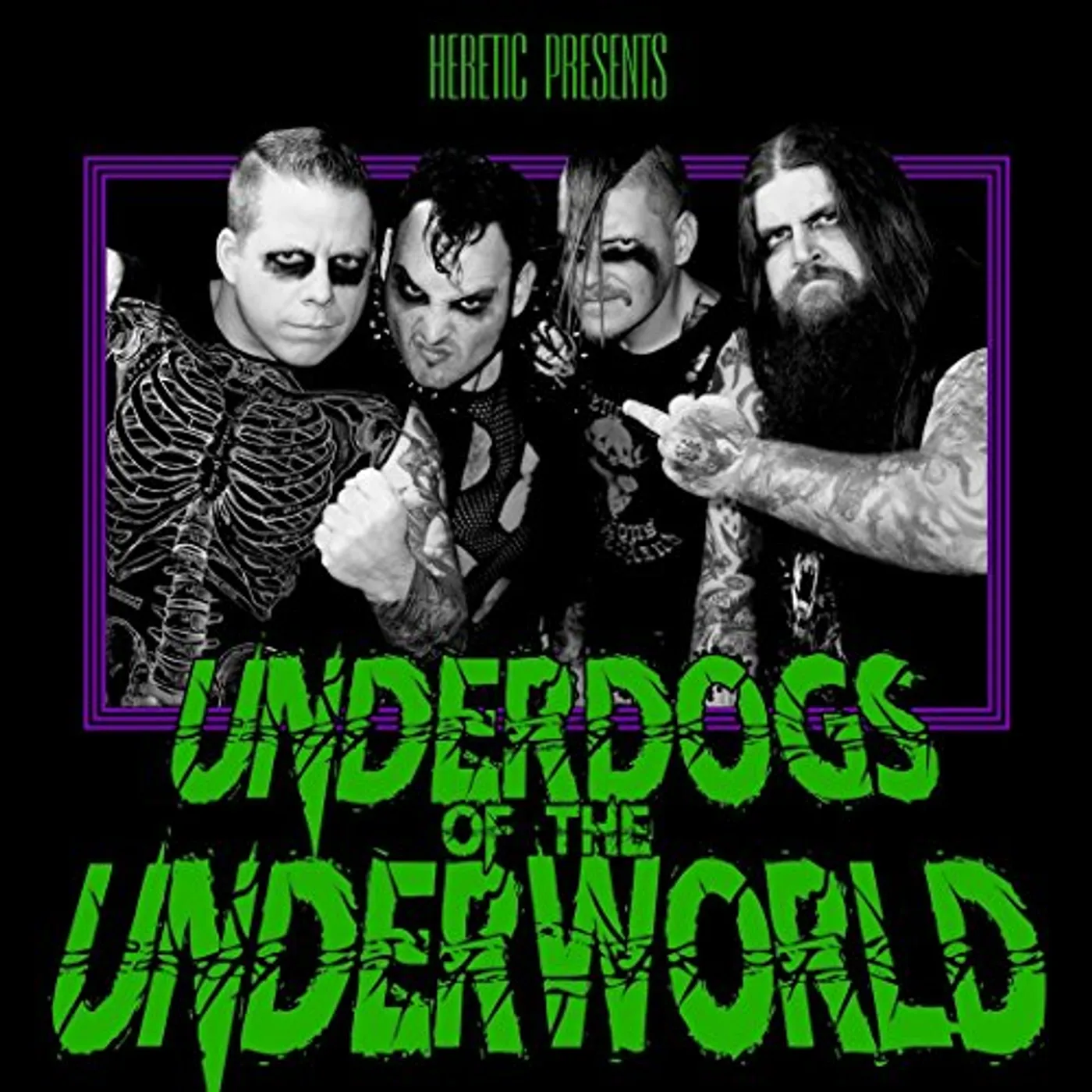 Heretic UNDERDOGS OF THE UNDERWORLD CD