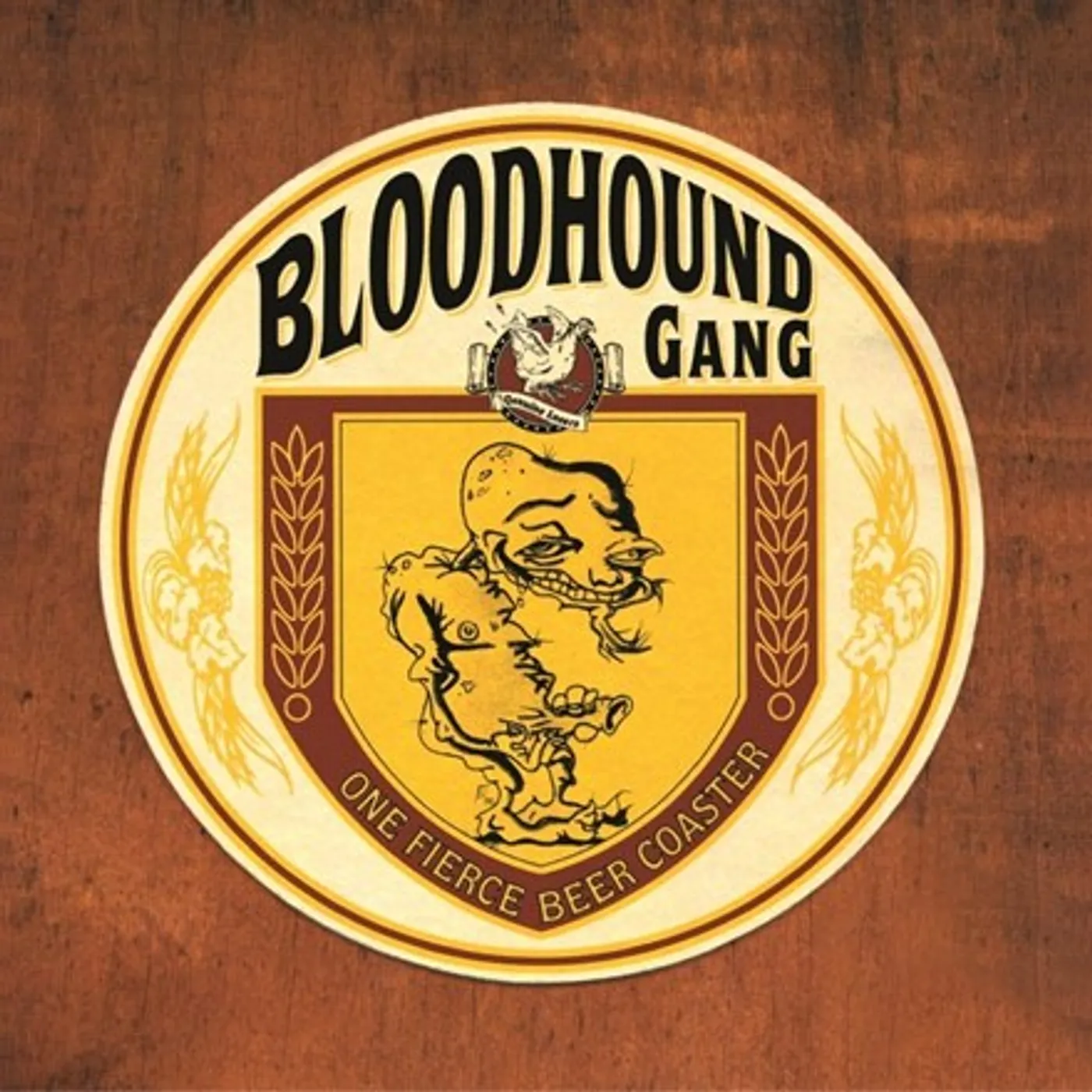 Bloodhound Gang One Fierce Beer Coaster Vinyl Record