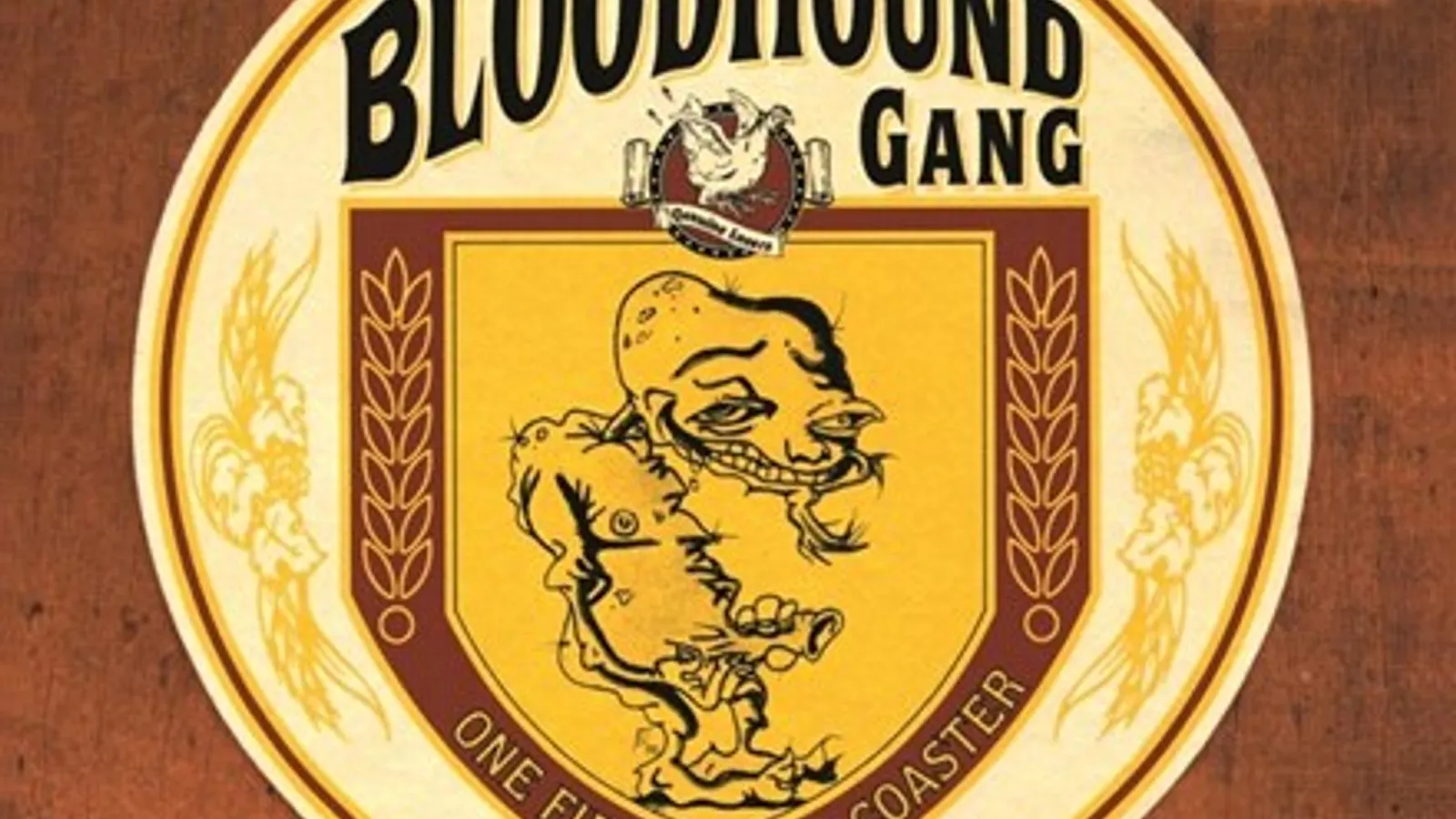 Bloodhound Gang One Fierce Beer Coaster Vinyl Record