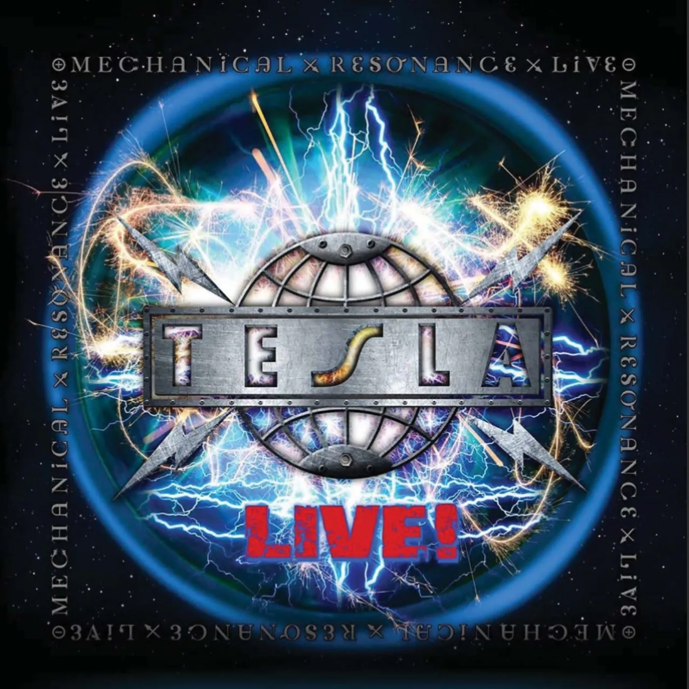 Tesla MECHANICAL RESONANCE LIVE CD