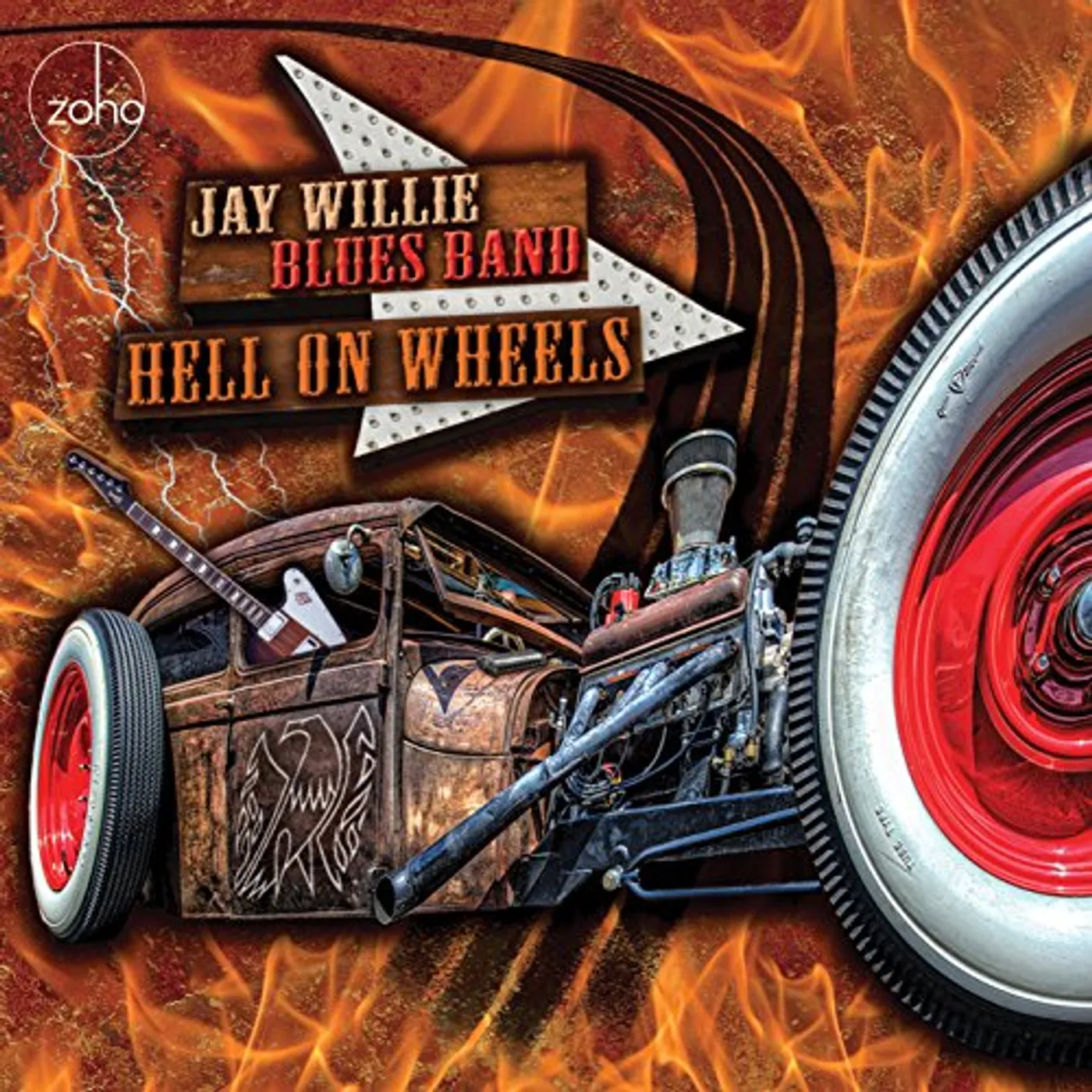 Jay Willie Blues Band HELL ON WHEELS CD