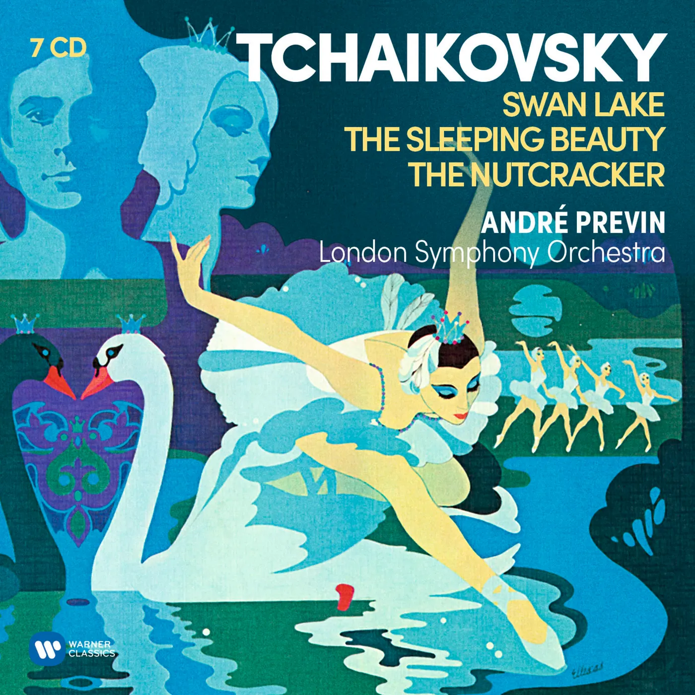 Andre Previn Tchaikovsky: Ballets (Swan Lake/Nutcracker/Sleeping Beauty) Box Set CD