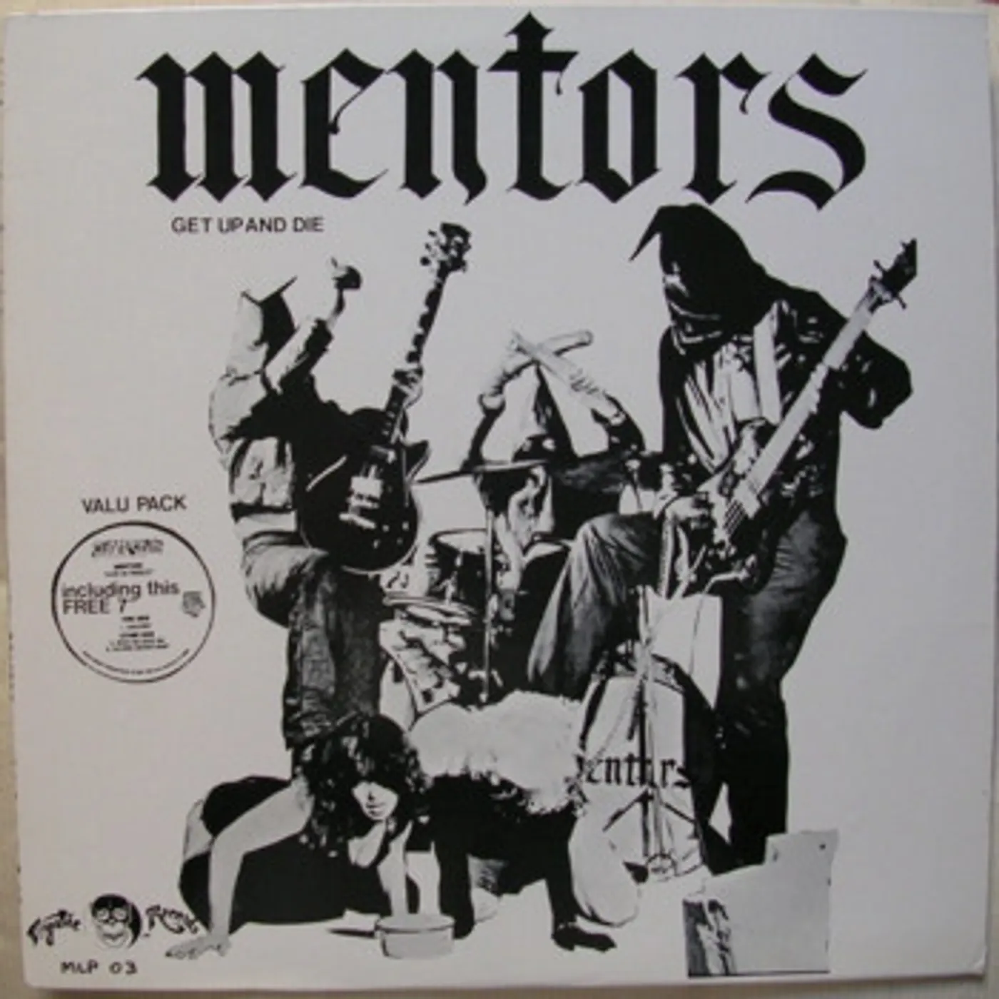Mentors Get Up And Die Vinyl Record