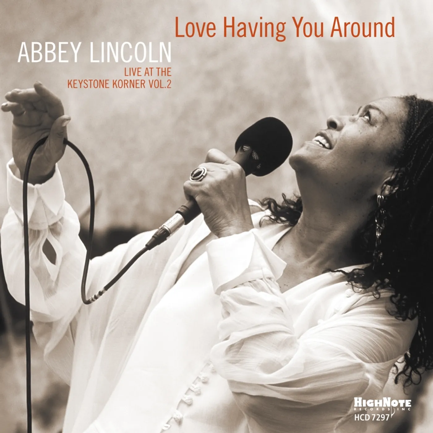 Abbey Lincoln LOVE HAVING YOU AROUND CD