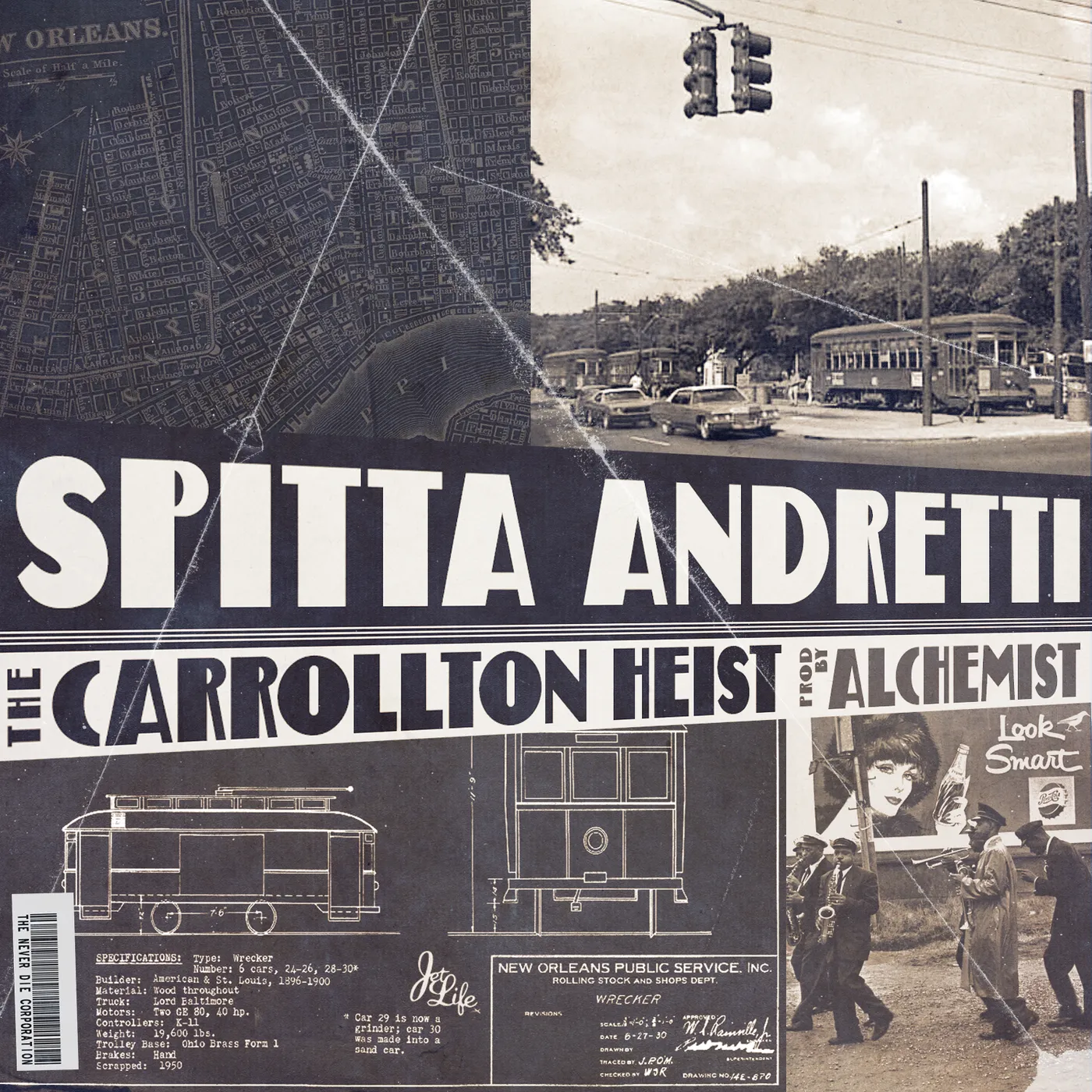 SPITTA ANDRETTI (CURRENCY) / ALCHEMIST CARROLLTON HEIST Vinyl Record