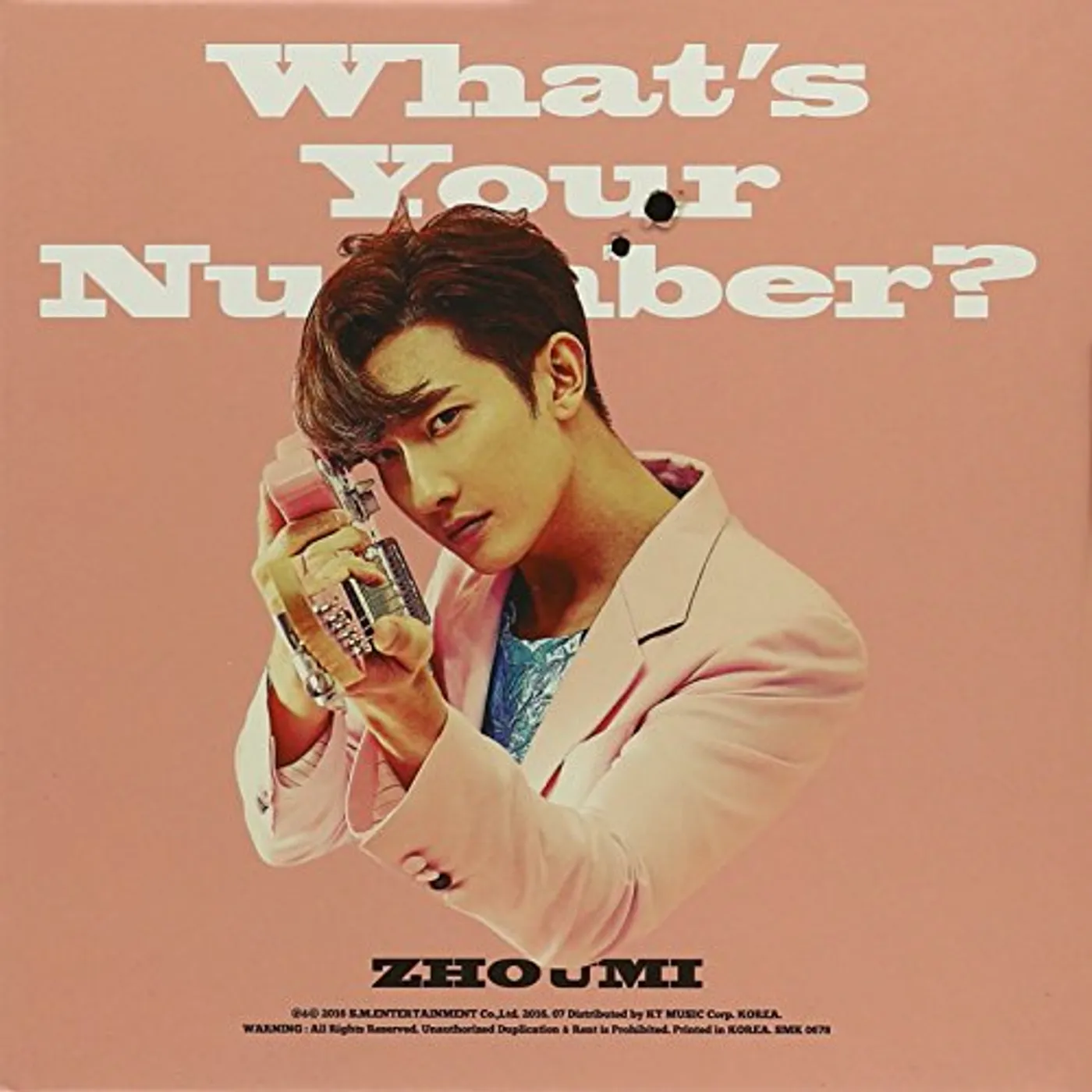 ZHOUMI WHATS YOUR NUMBER? CD