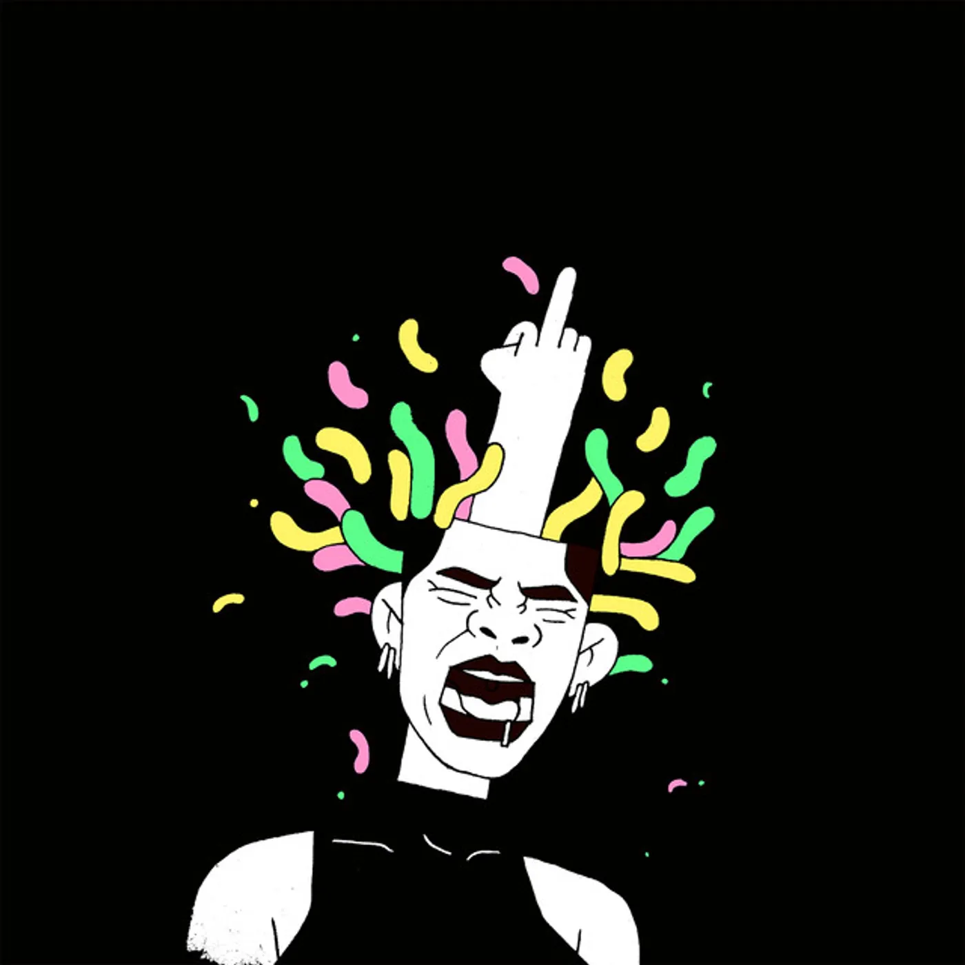 Bonzai SLEEPY HUNGRY Vinyl Record