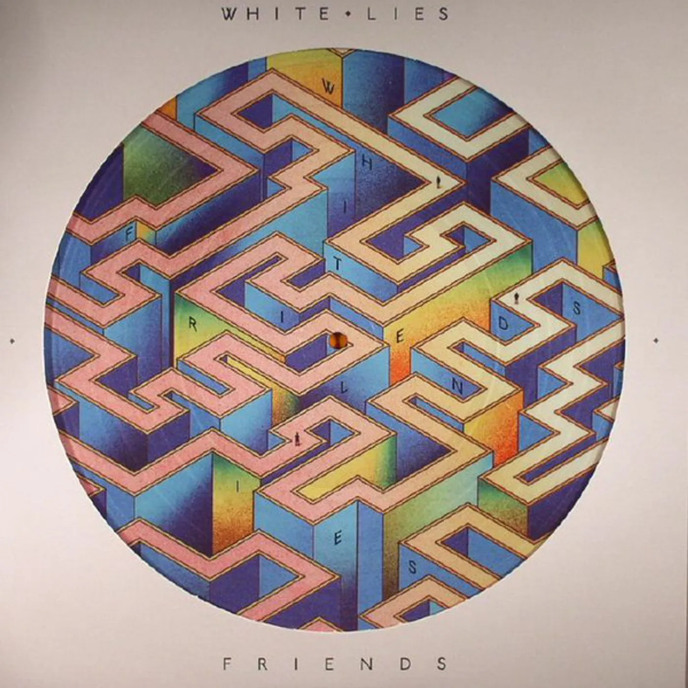 White Lies FRIENDS Vinyl Record - UK Release