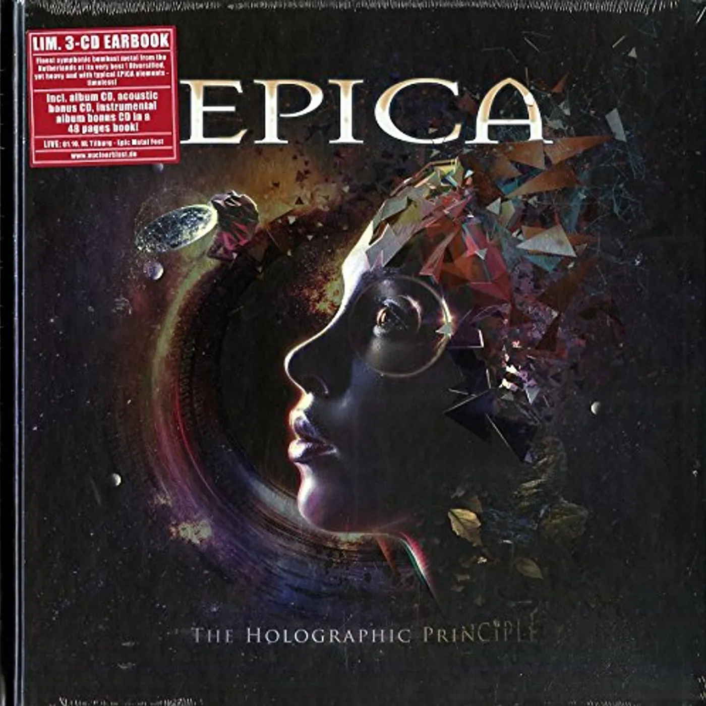 Epica HOLOGRAPHIC PRINCIPLE: EARBOOK CD
