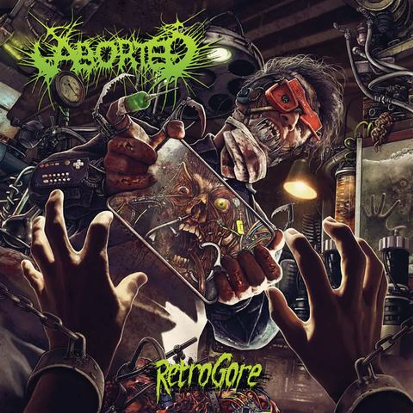 Aborted RETROGORE     (GER) Vinyl Record - w/CD, Clear Vinyl, Gatefold Sleeve, Poster