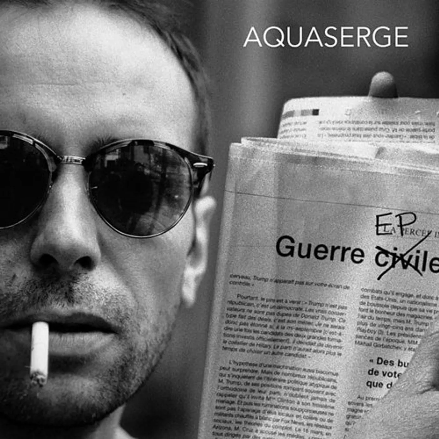 Aquaserge GUERRE (EP) Vinyl Record - UK Release