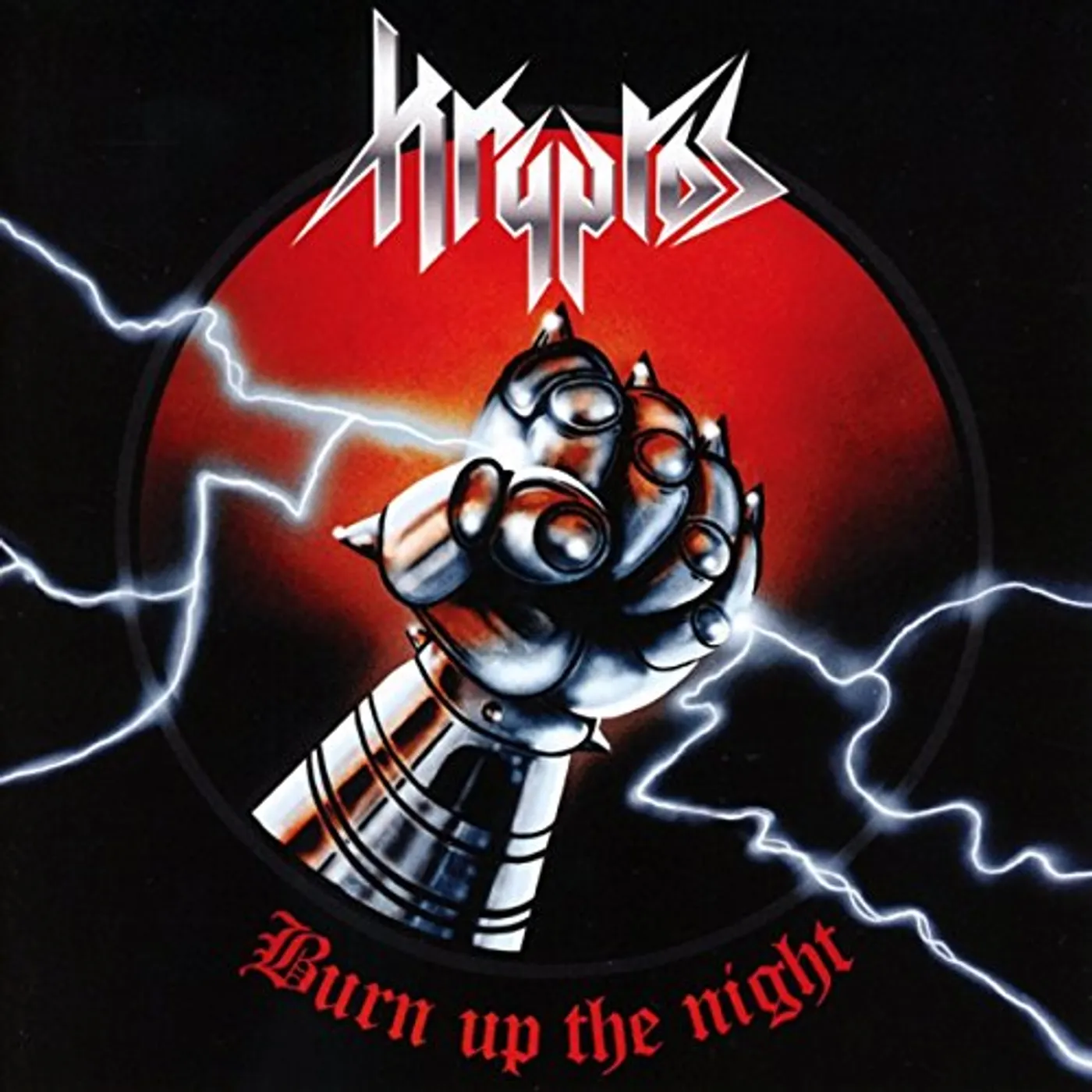 Kryptos BURN UP THE NIGHT CD
