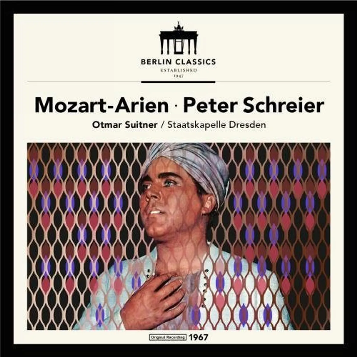 Mozart / Peter Schreier / Staatskapelle Dresden OPERA ARIAS Vinyl Record
