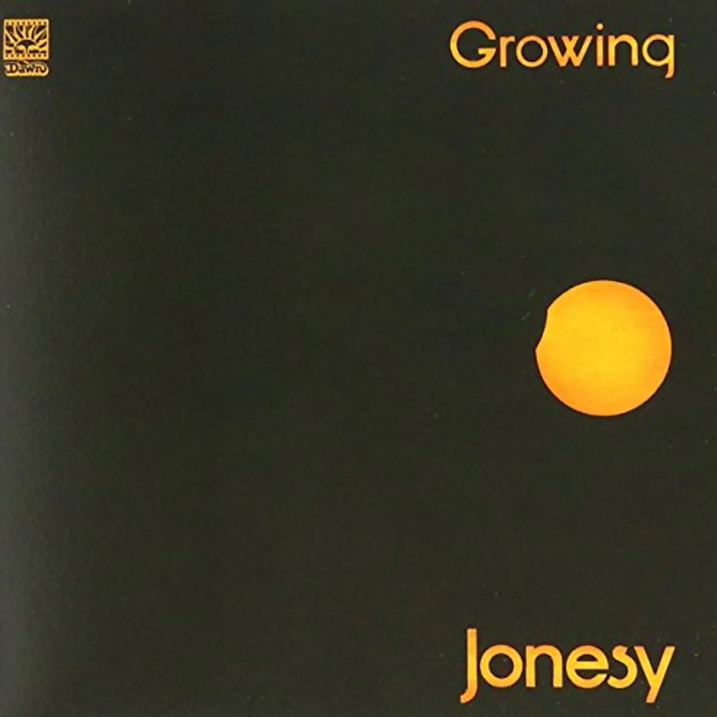 Jonesy GROWING CD