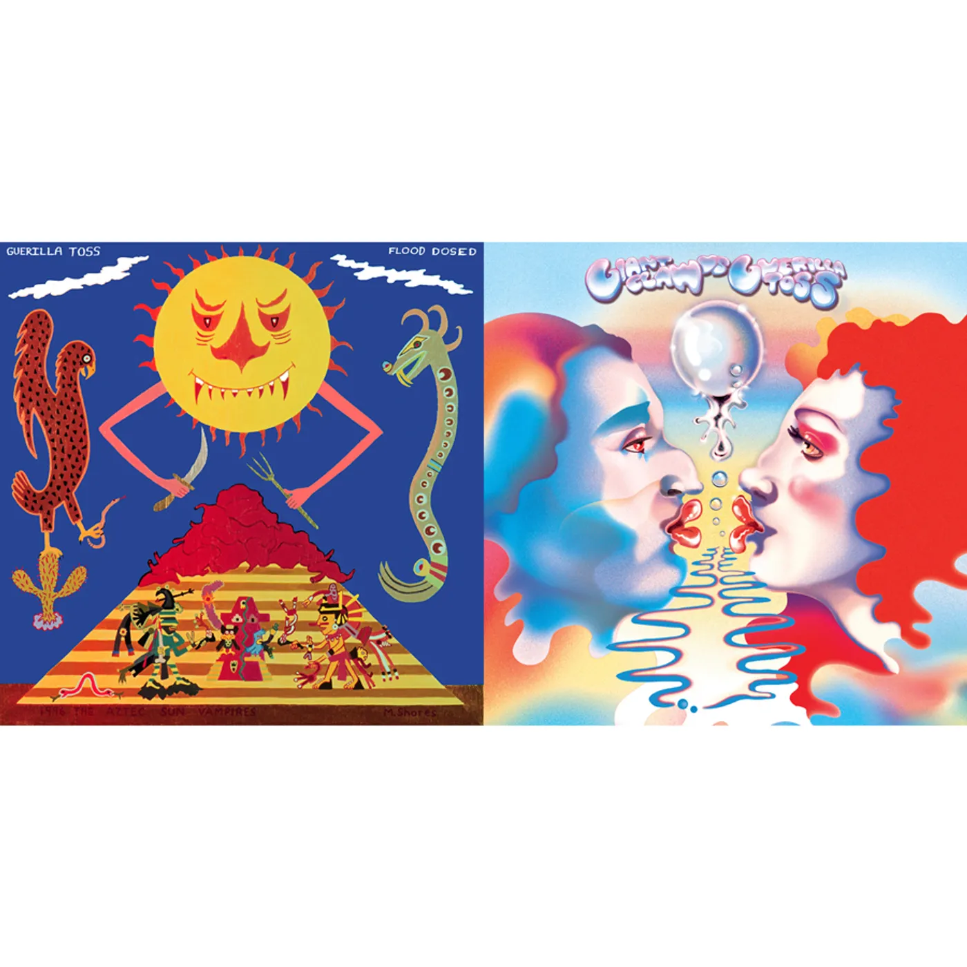 FLOOD DOSED / GIANT CLAW VS GUERILLA TOSS CD