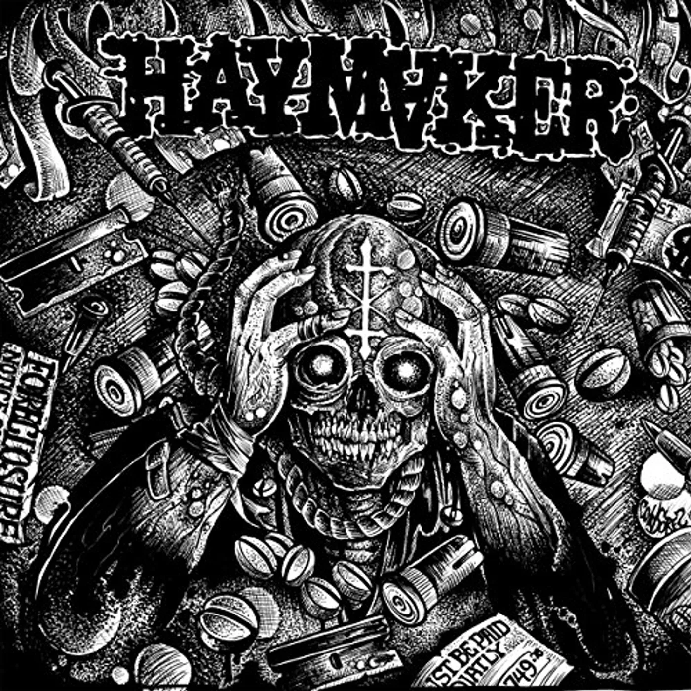 Haymaker TAXED TRACKED INOCULATED ENSLAVED Vinyl Record