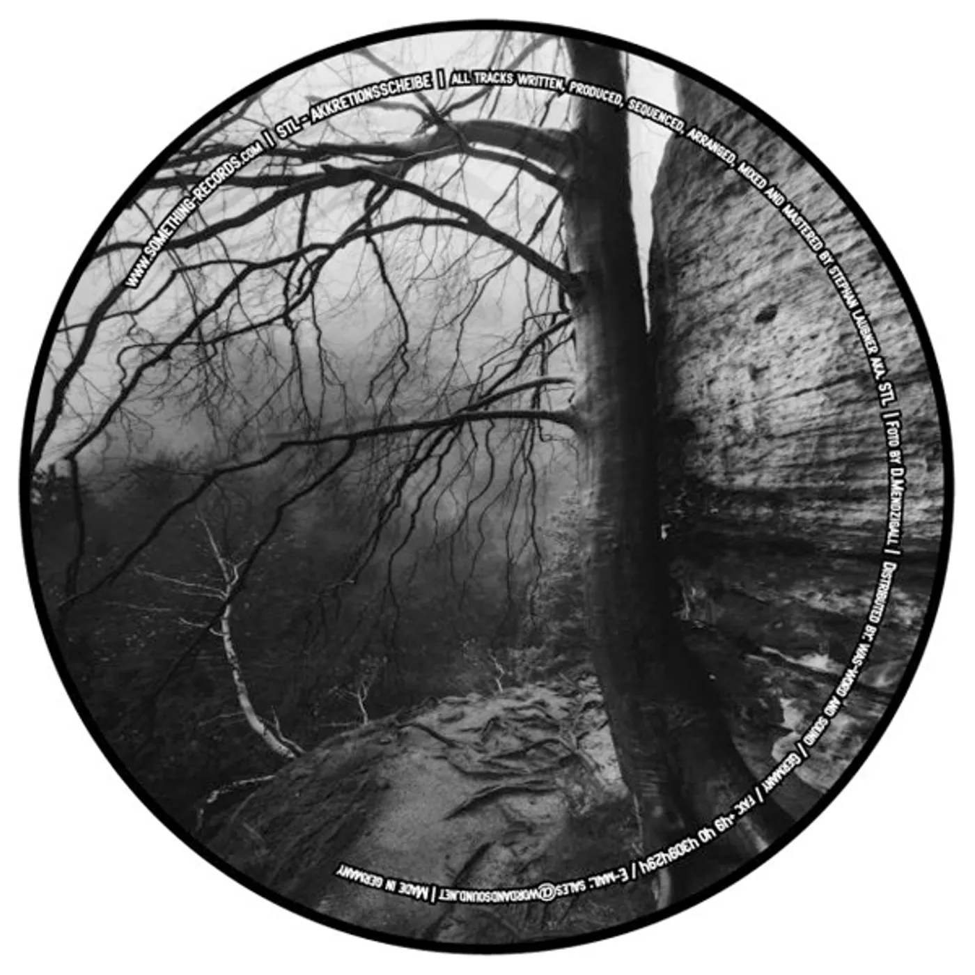 STL Akkretionsscheibe Vinyl Record