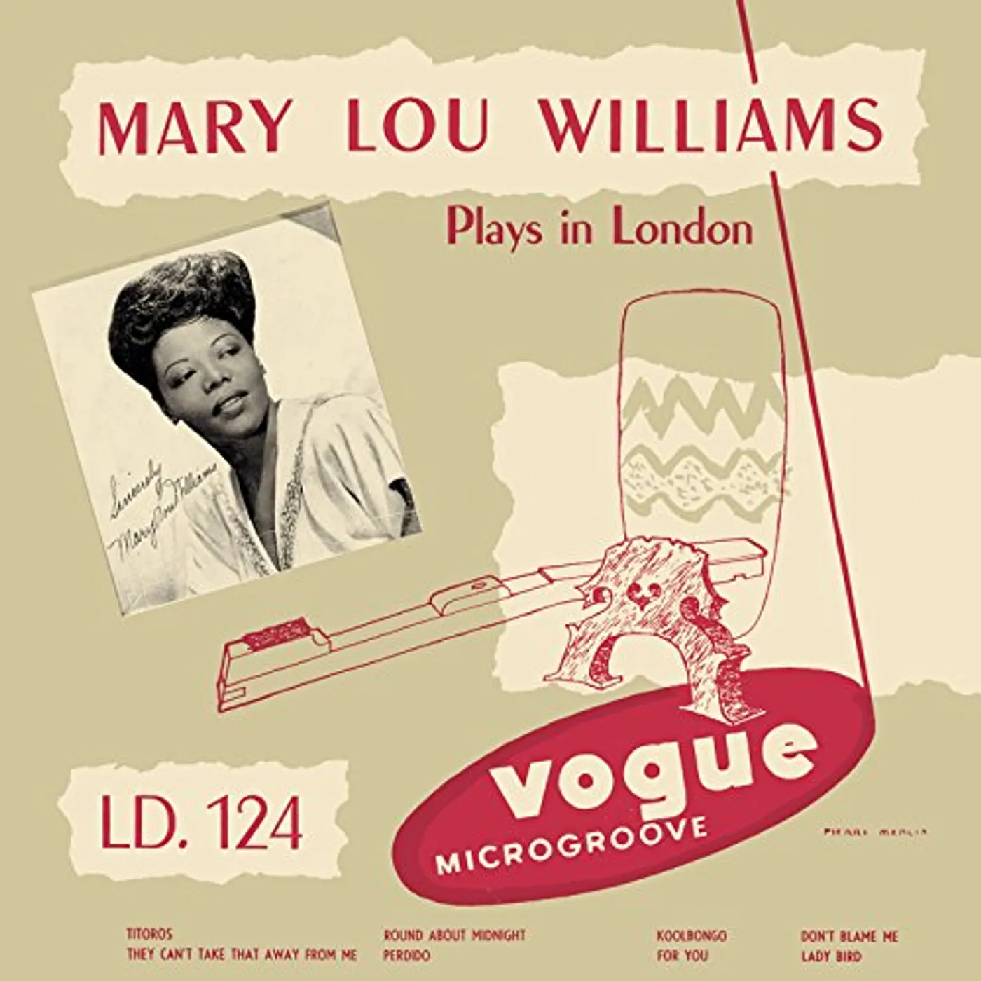 MARY LOU WILLIAMS PLAYS IN LONDON CD