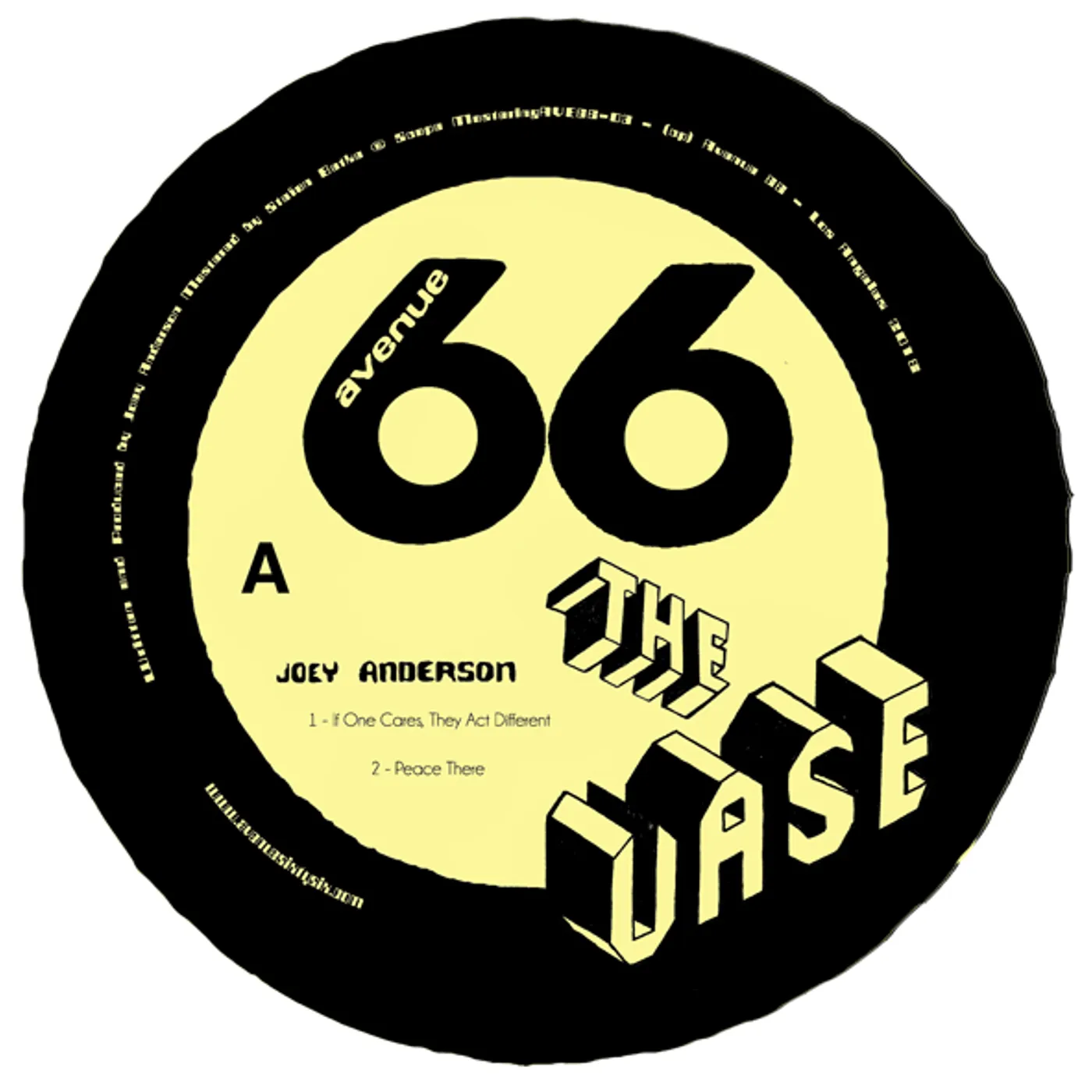 Joey Anderson VASE Vinyl Record