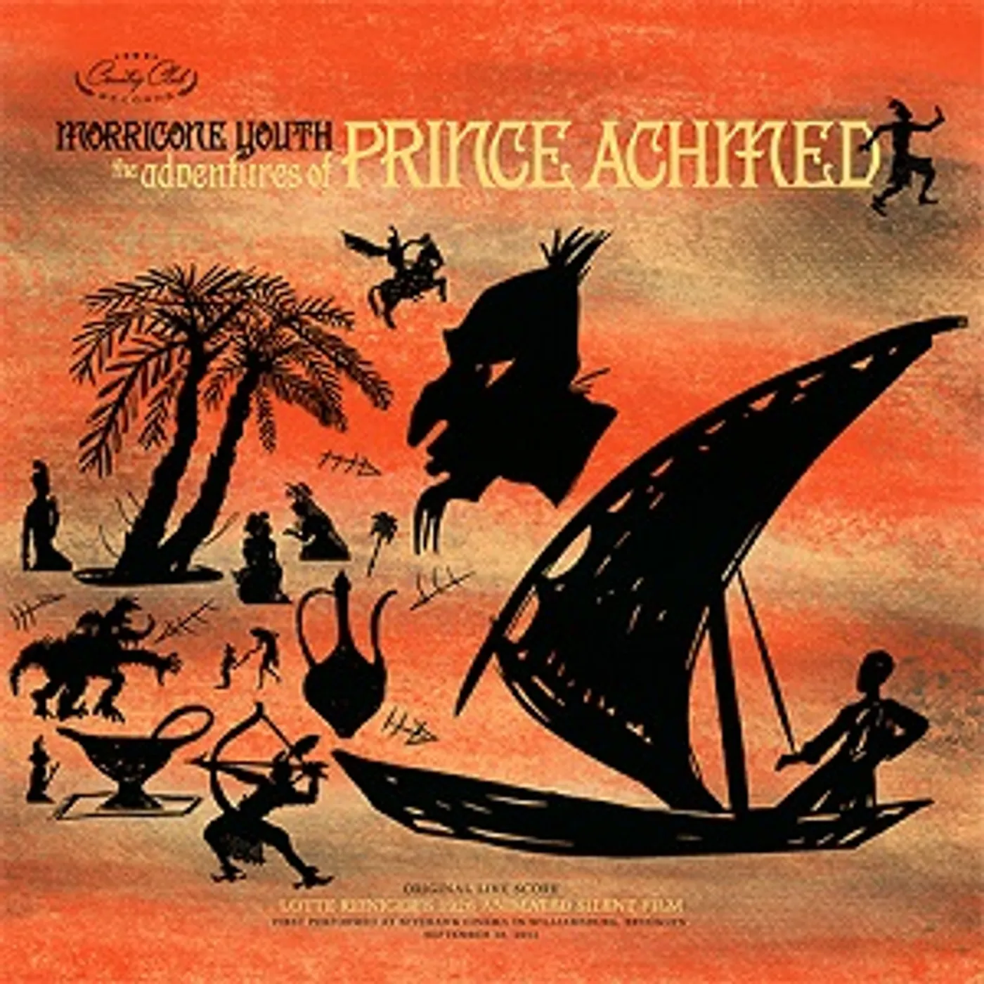 Morricone Youth ADVENTURES OF PRINCE ACHMED / Original Soundtrack Vinyl Record