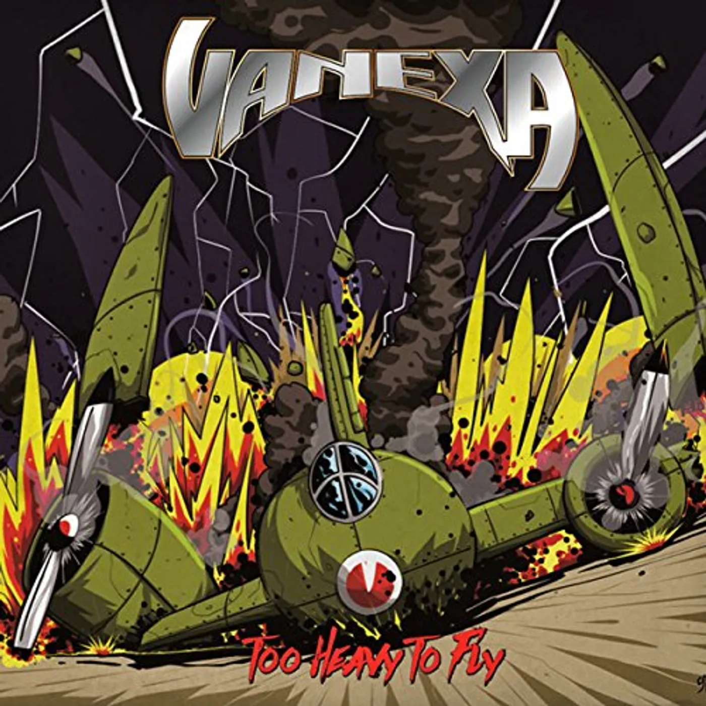 Vanexa TOO HEAVY TO FLY CD