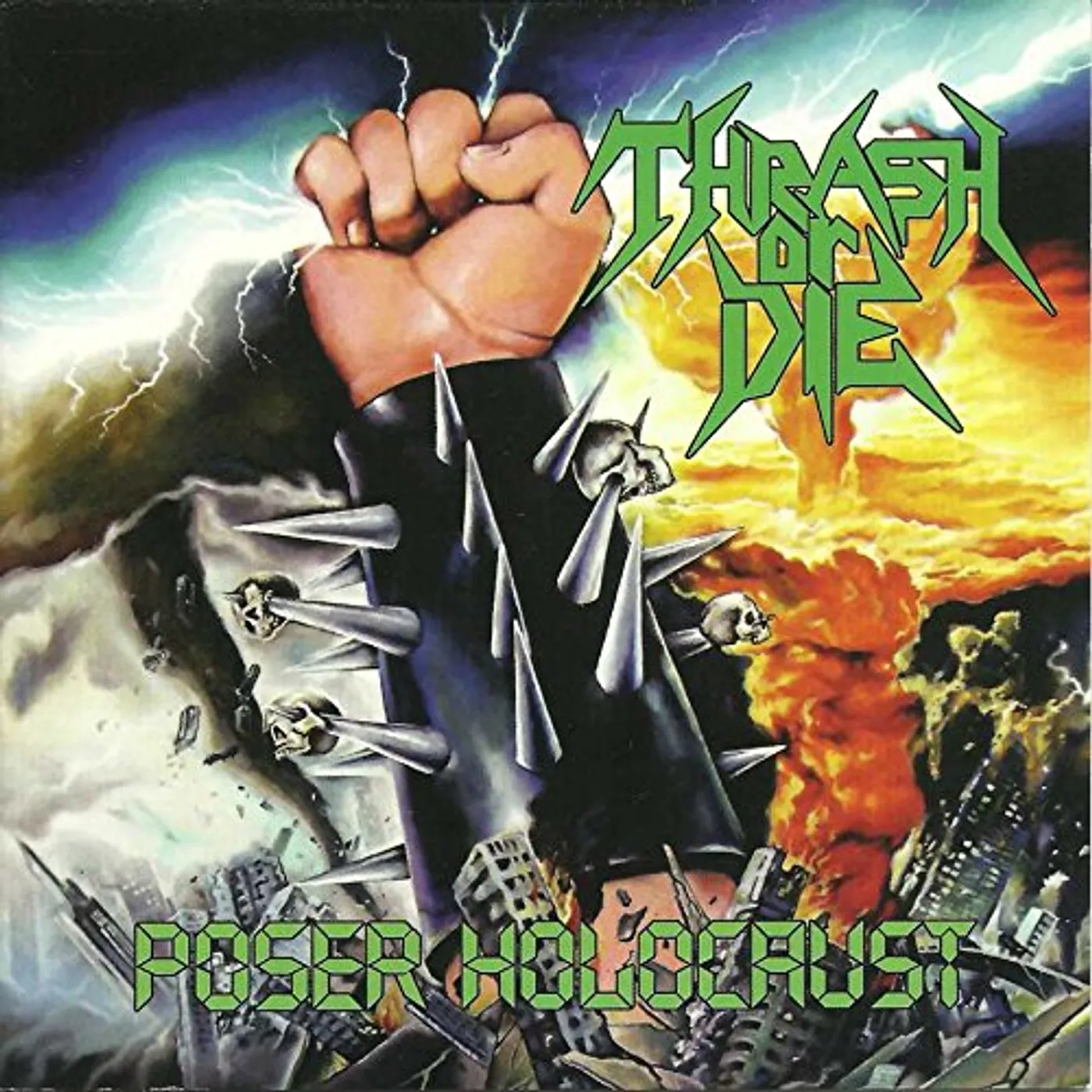 Thrash Or Die POSER HOLOCAUST CD