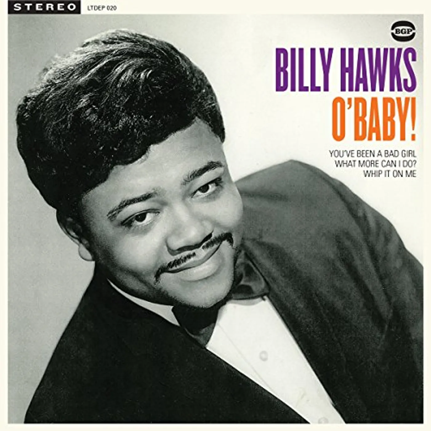 Billy Hawks O'BABY! FOUR TRACK LIMITED EDITION EP Vinyl Record