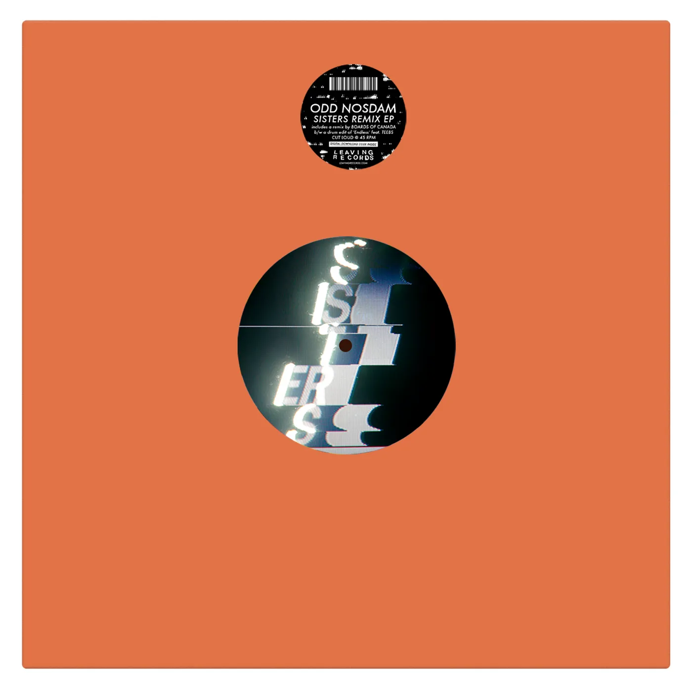 Odd Nosdam Sisters Remix Vinyl Record