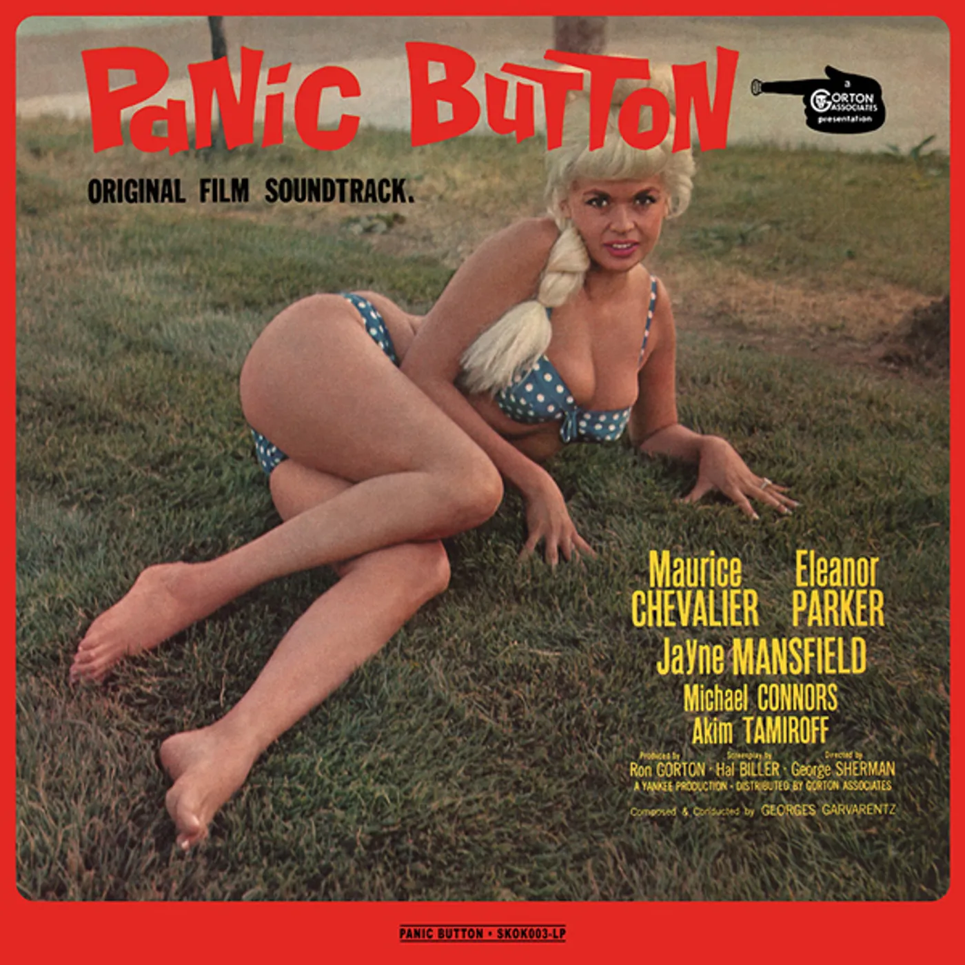 Georges Garvarentz PANIC BUTTON - Original Soundtrack Vinyl Record