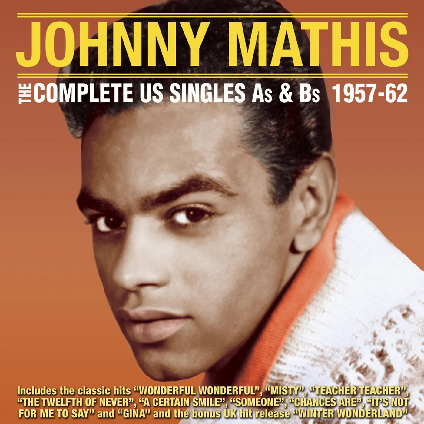 Johnny Mathis COMPLETE US SINGLES AS & BS 1957-62 CD