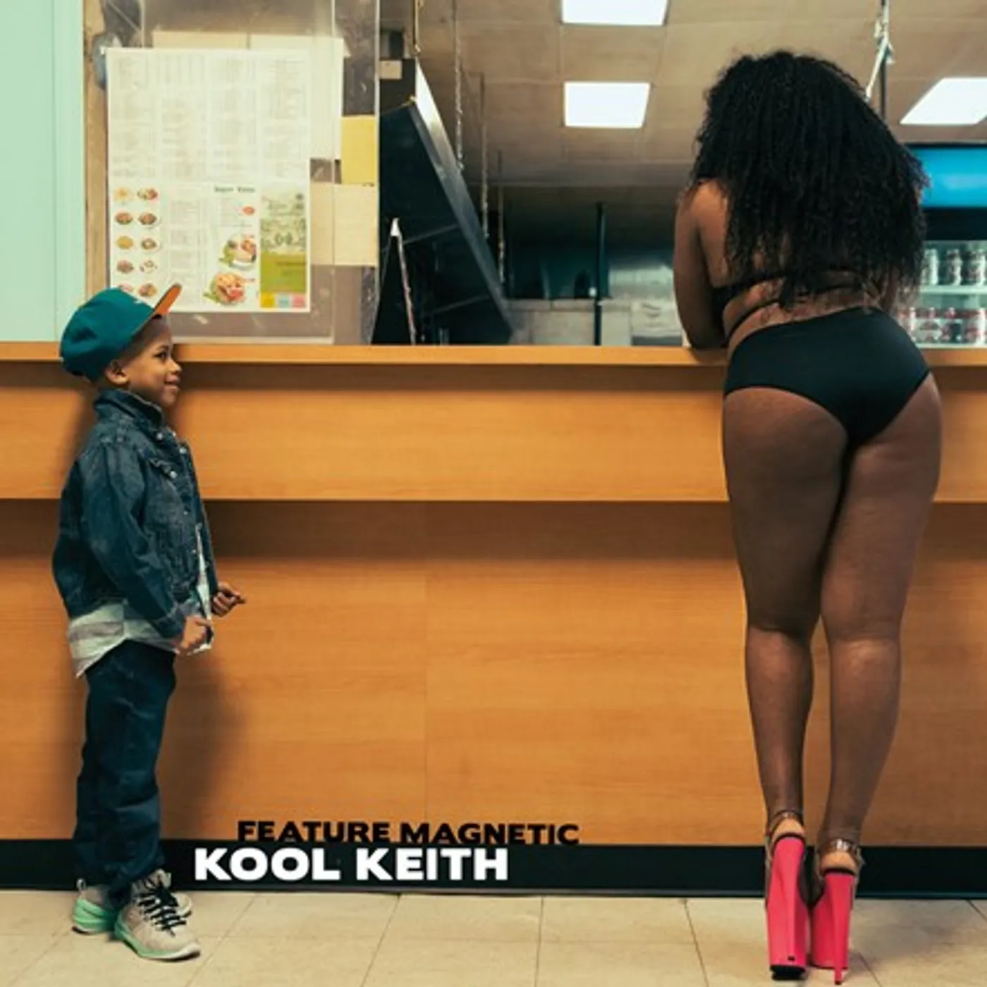 Kool Keith Feature Magnetic Vinyl Record