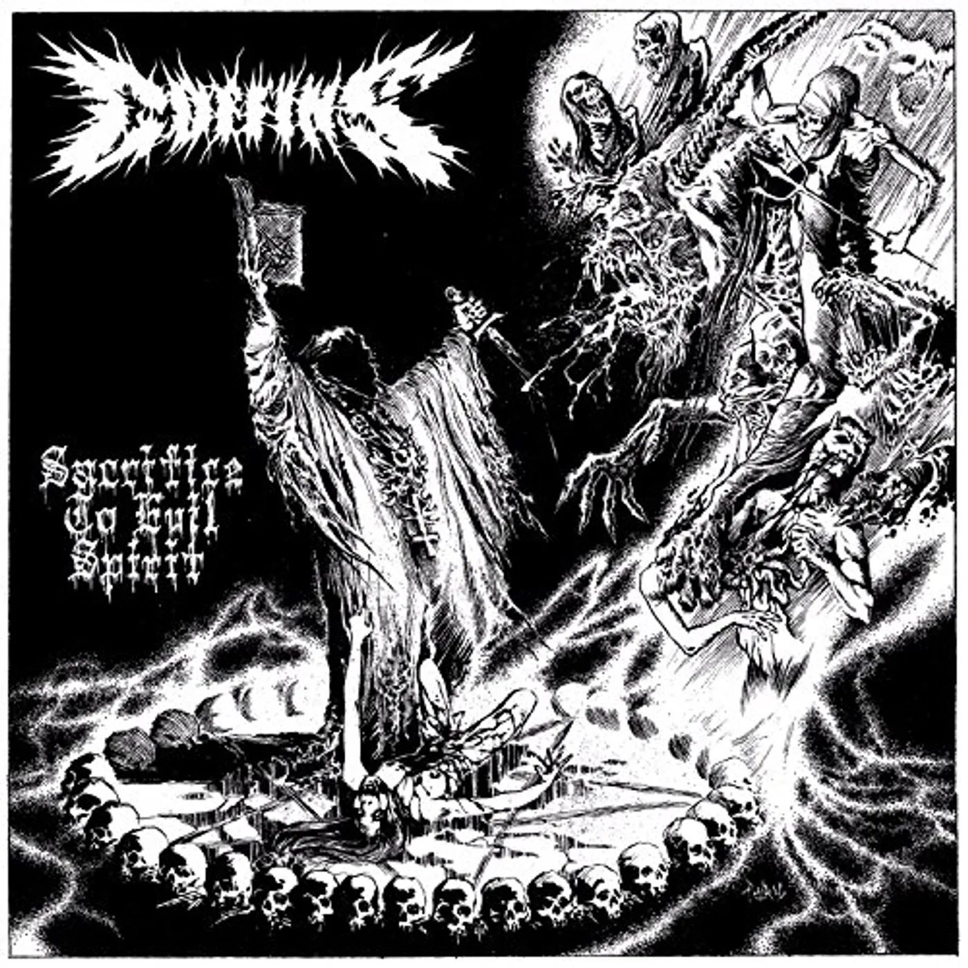 Coffins Sacrifice to Evil Spirit Vinyl Record
